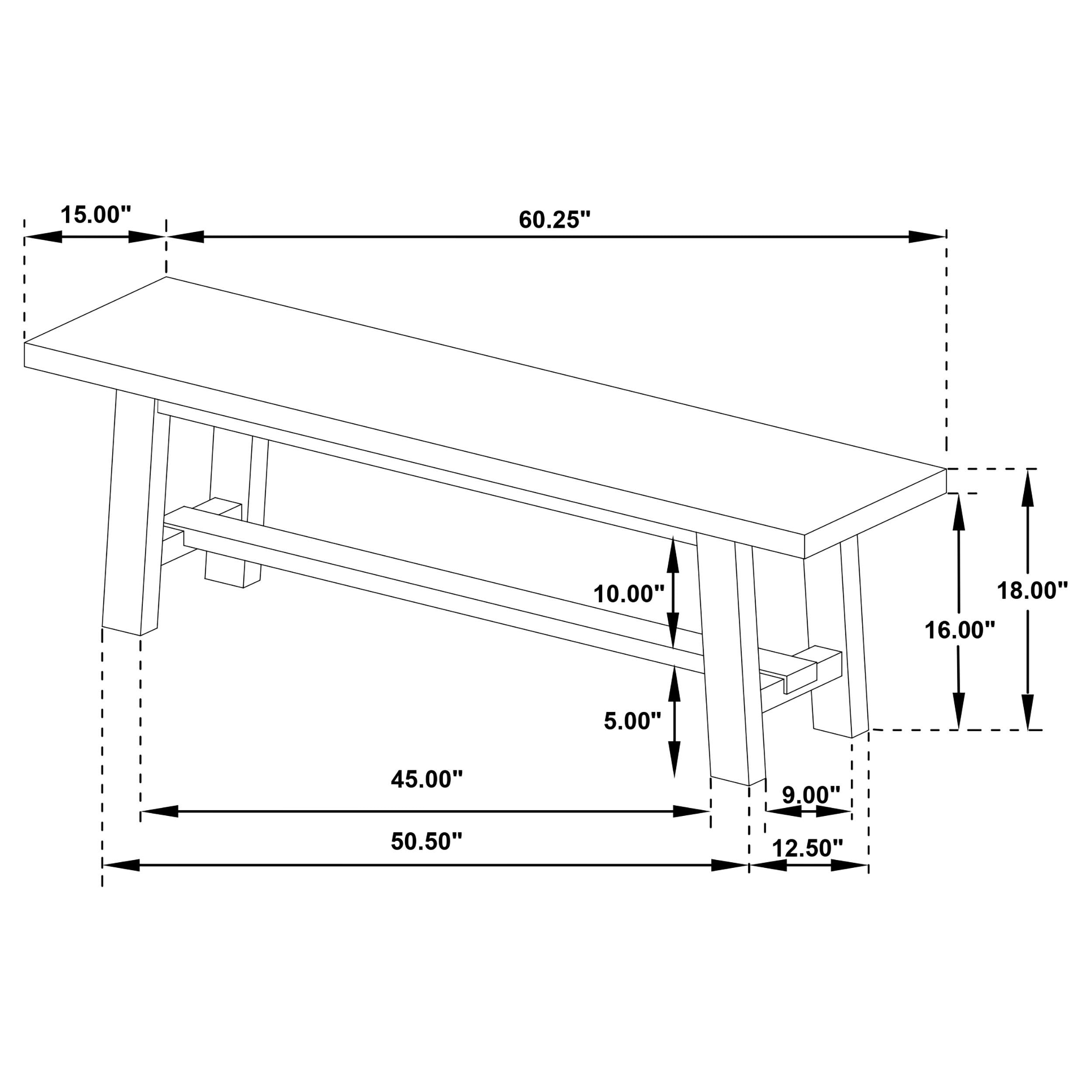 Middleton Dining Bench - Luxury Home Furniture (MI)