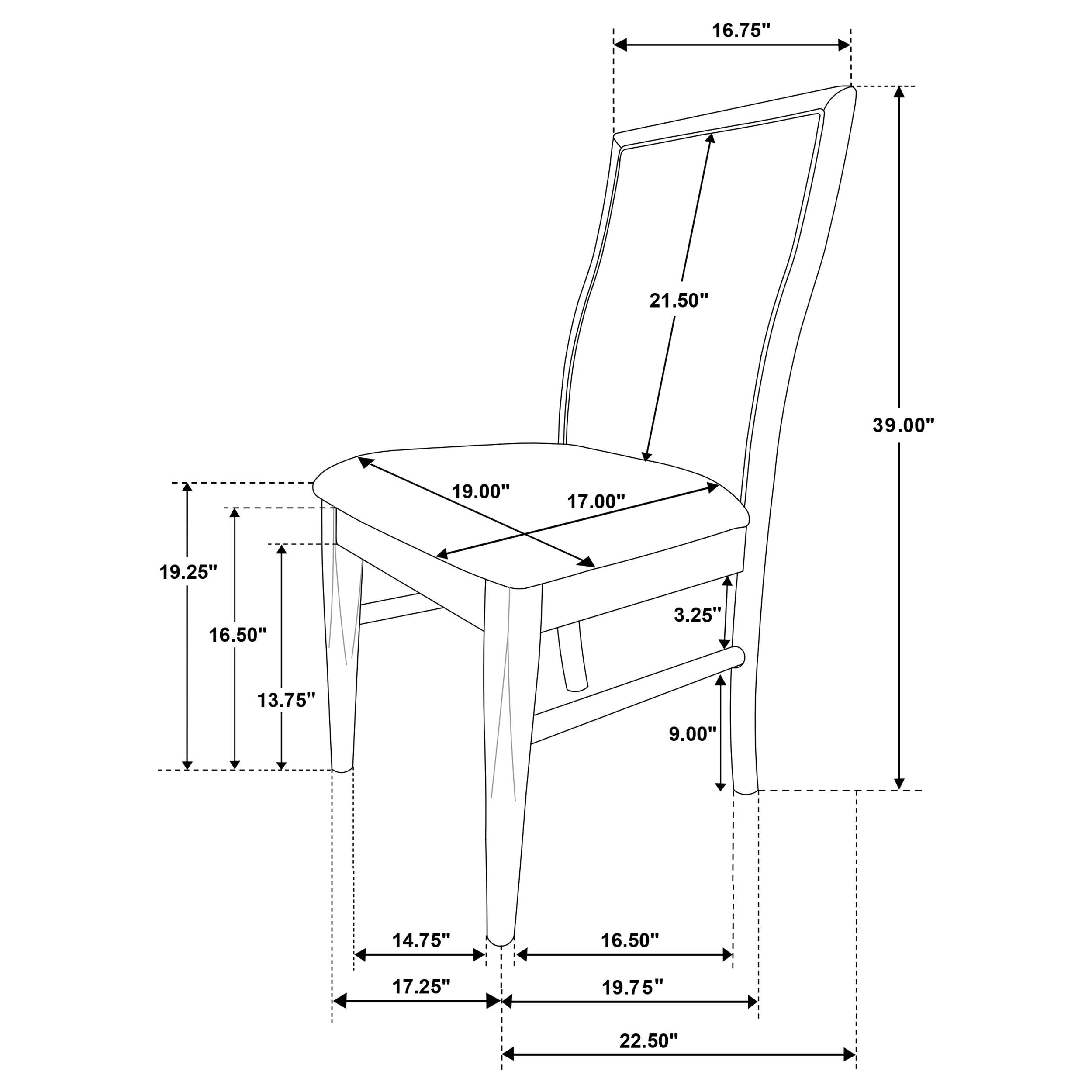 Adina Dining Side Chair - Luxury Home Furniture (MI)