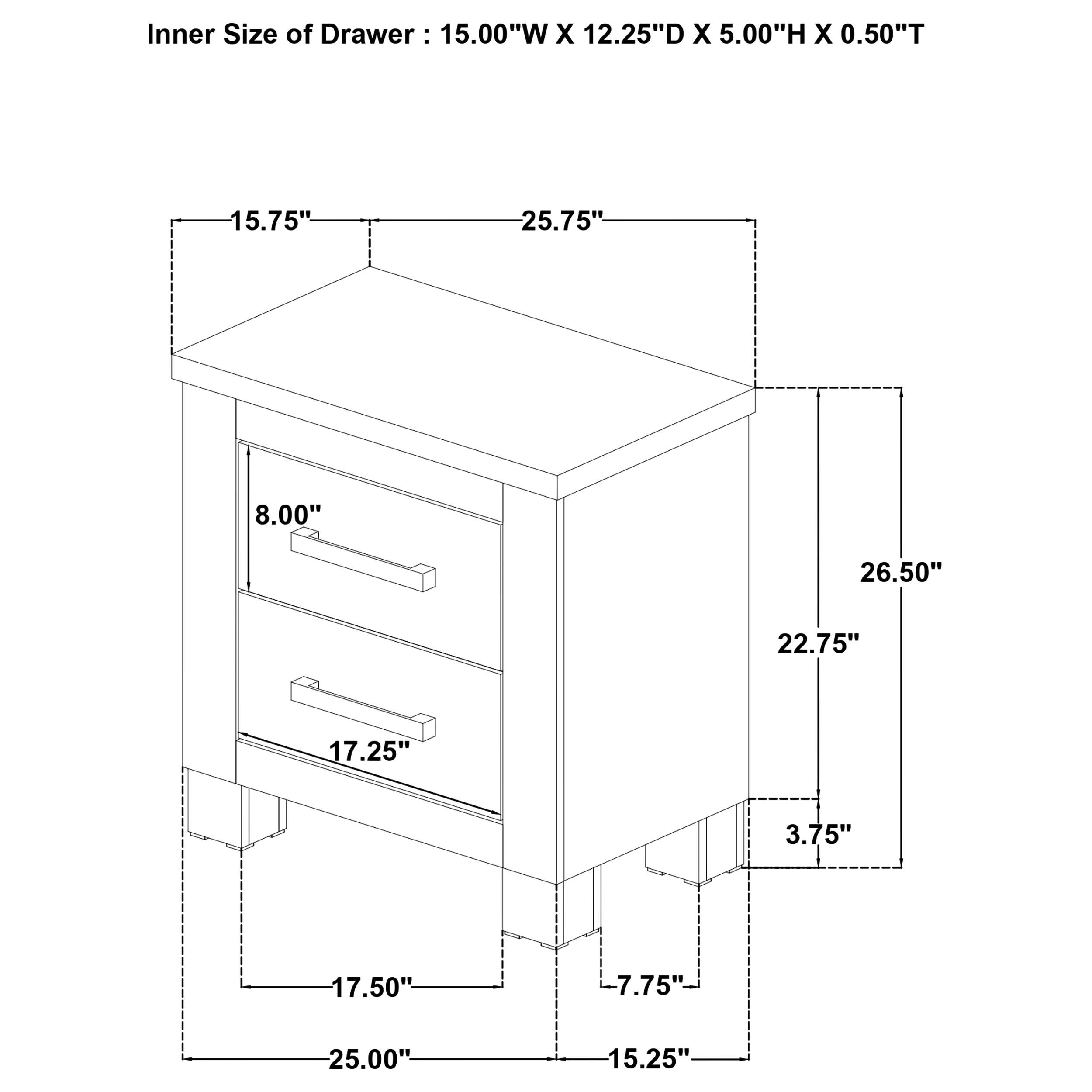 Oakglen Nightstand - Luxury Home Furniture (MI)