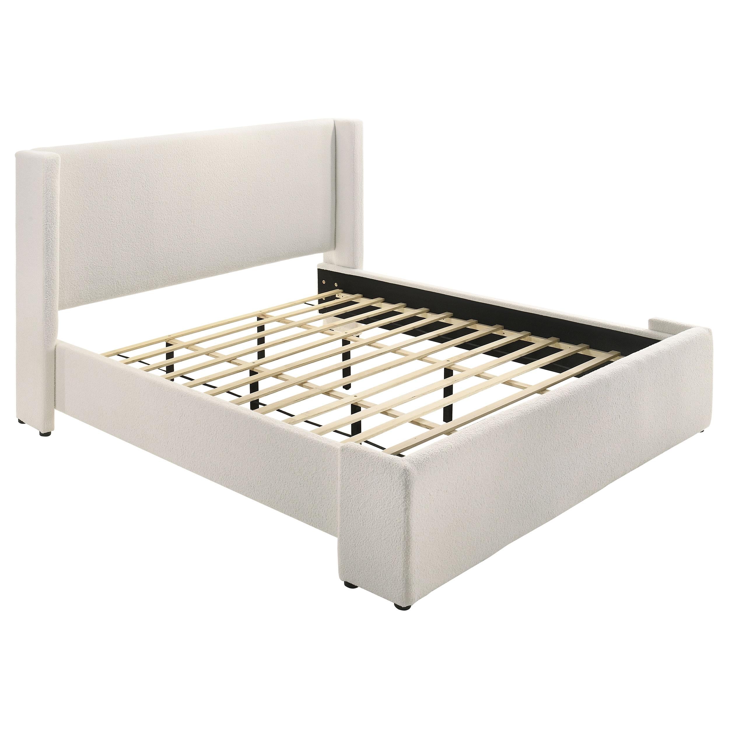 Alamosa Wingback Platform Bed - Luxury Home Furniture (MI)
