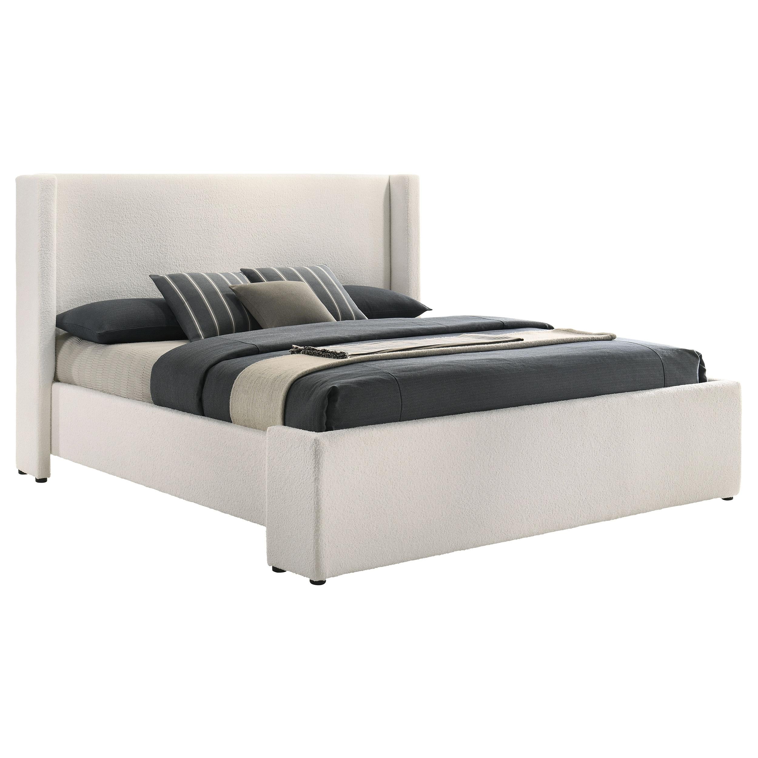 Alamosa Wingback Platform Bed - Luxury Home Furniture (MI)