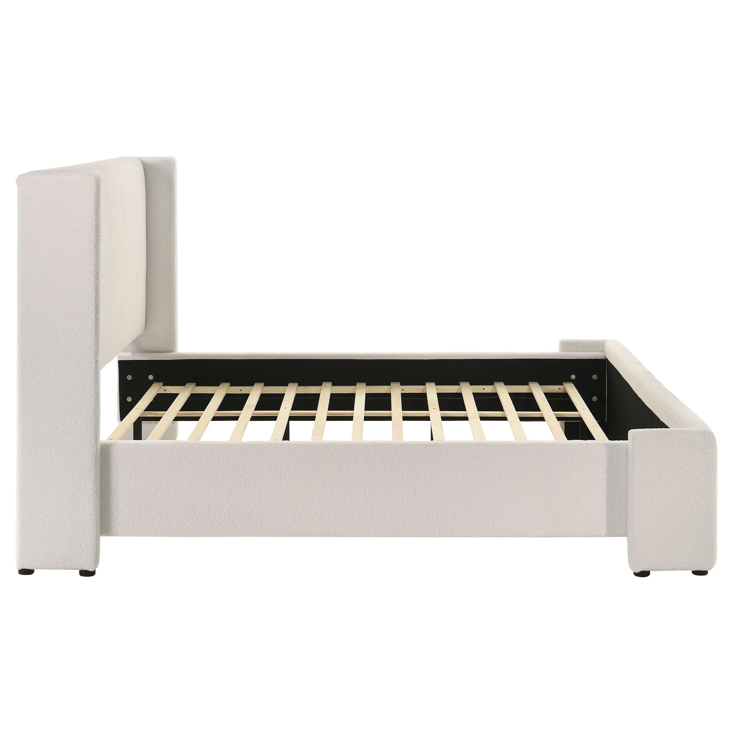 Alamosa Wingback Platform Bed - Luxury Home Furniture (MI)