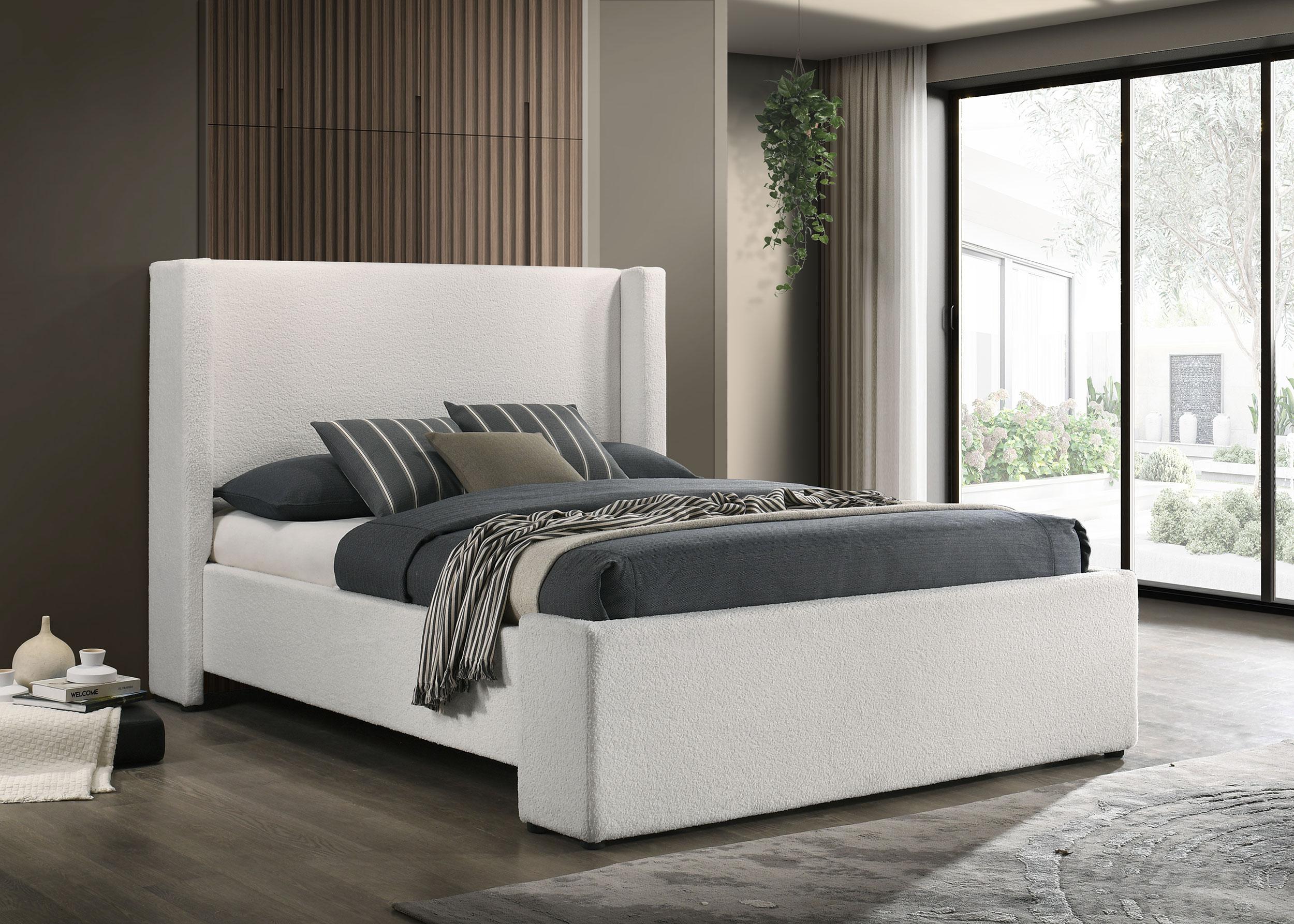 Alamosa Wingback Platform Bed