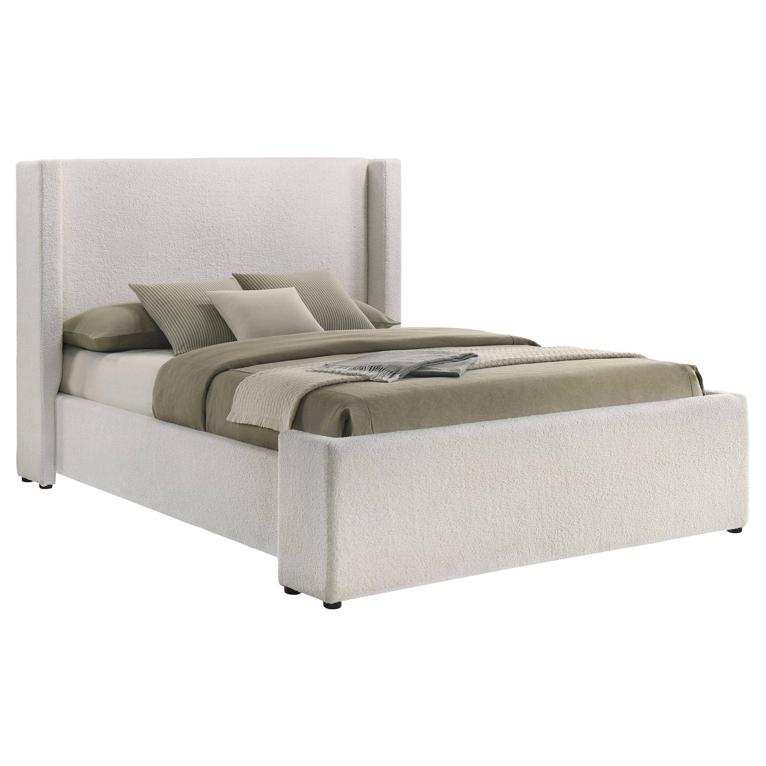 Alamosa Wingback Platform Bed - Luxury Home Furniture (MI)