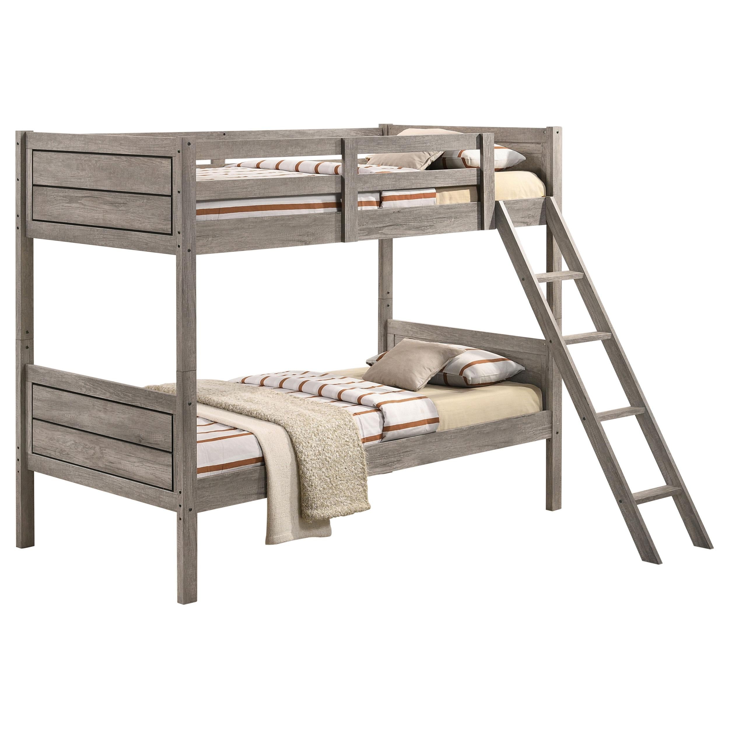 Ryder Bunk Bed with Mattress - Luxury Home Furniture (MI)