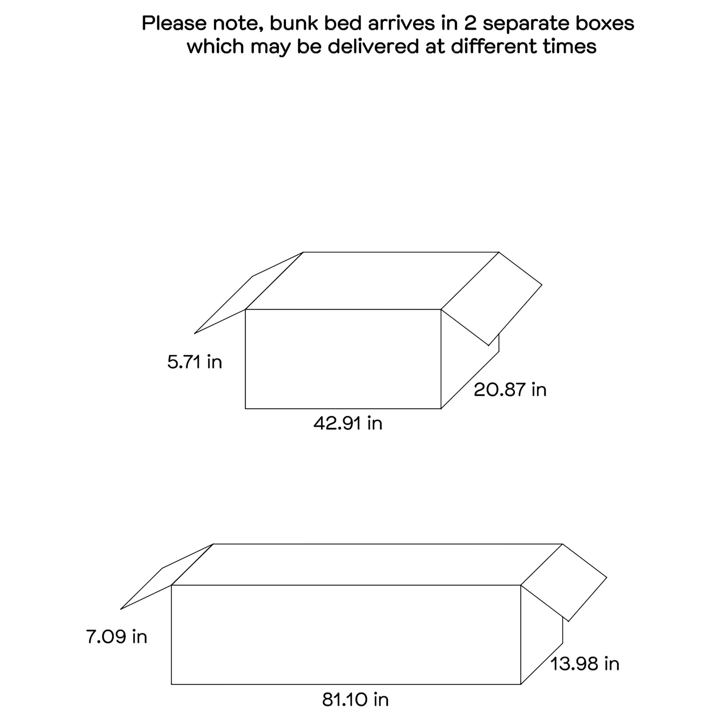 Ryder Bunk Bed with Mattress - Luxury Home Furniture (MI)
