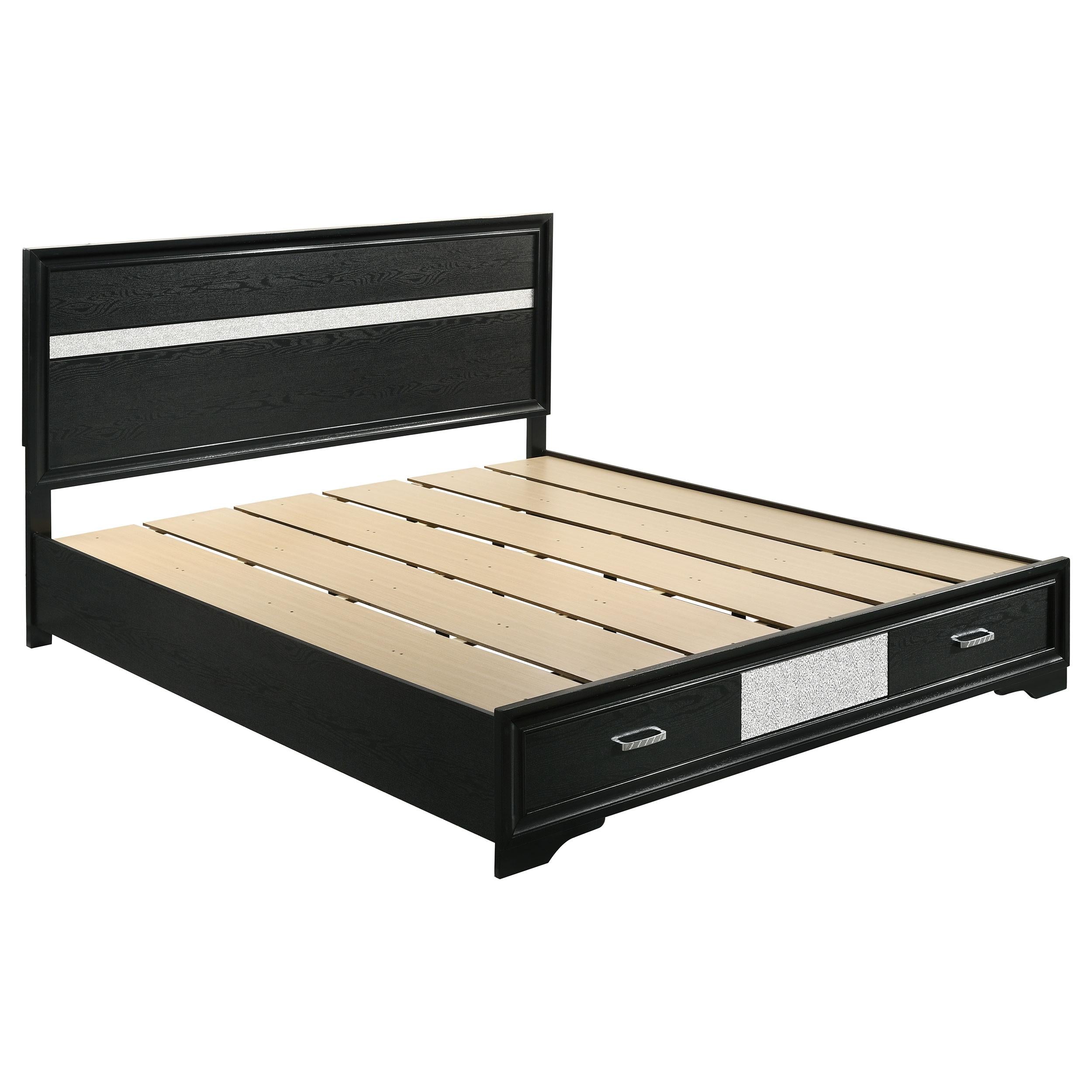 Miranda Panel Platform Storage Bed - Luxury Home Furniture (MI)