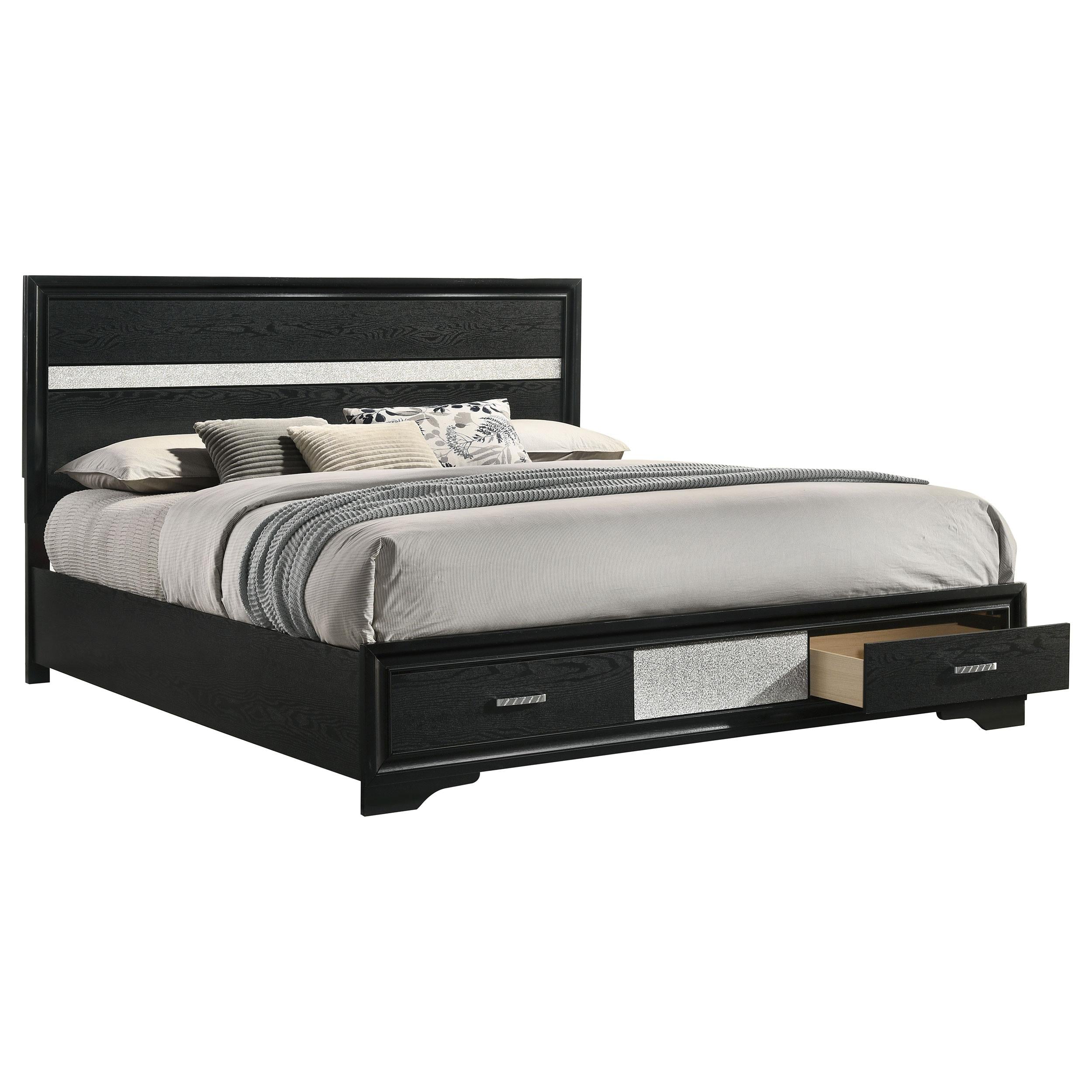 Miranda Panel Platform Storage Bed - Luxury Home Furniture (MI)