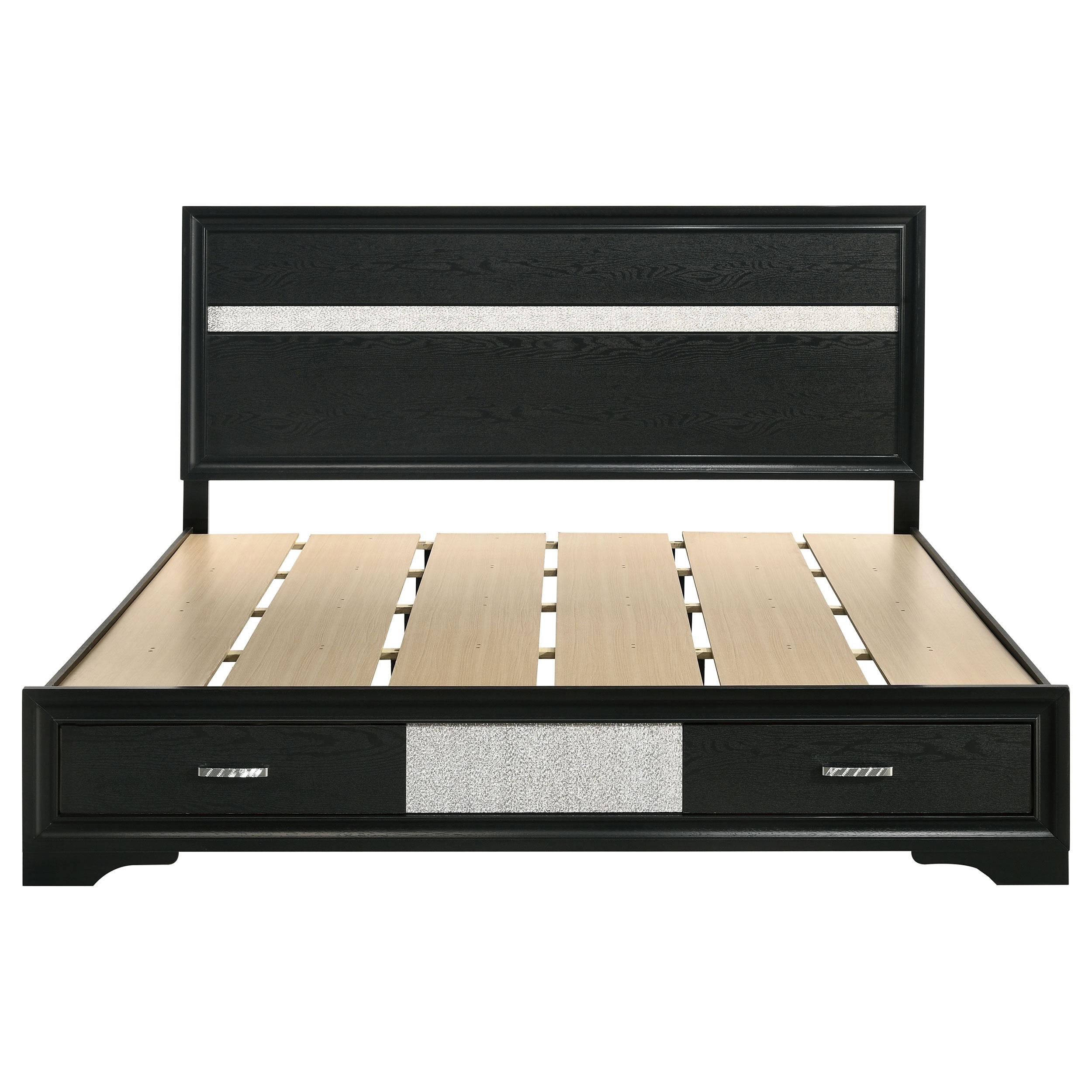 Miranda Panel Platform Storage Bed - Luxury Home Furniture (MI)