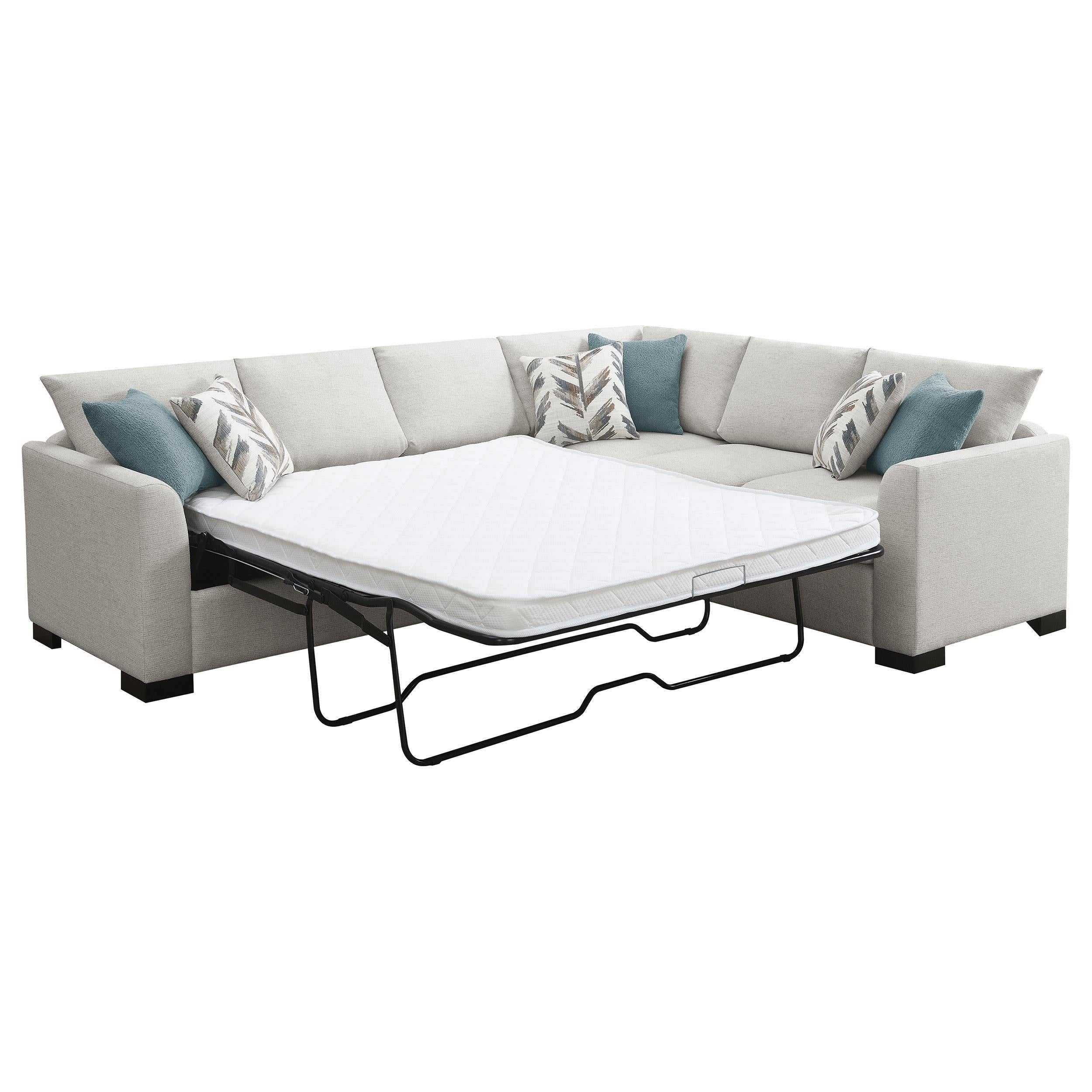 Ashford Fold-Out Sleeper Sectional Sofa - Luxury Home Furniture (MI)