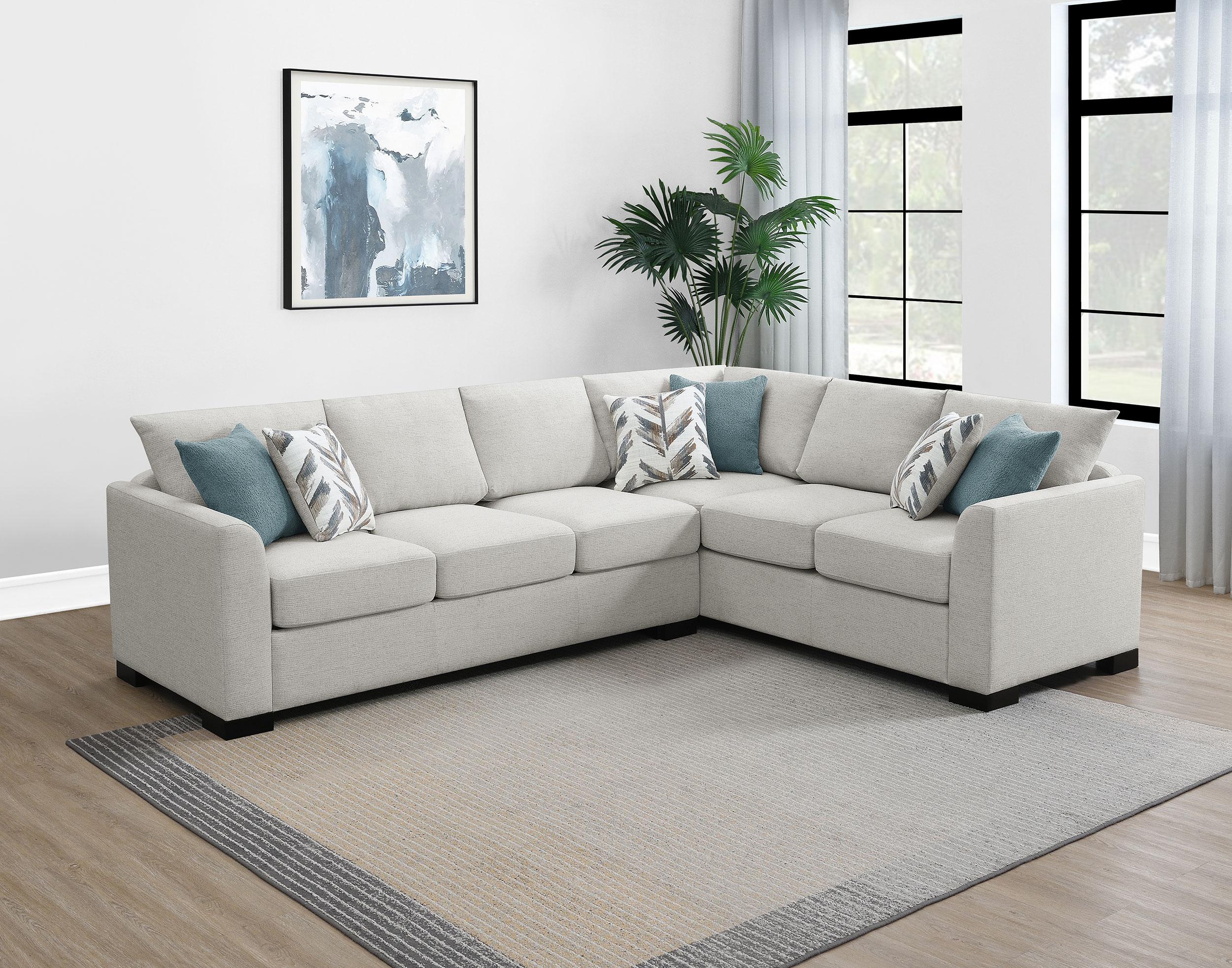 Ashford Fold-Out Sleeper Sectional Sofa - Luxury Home Furniture (MI)