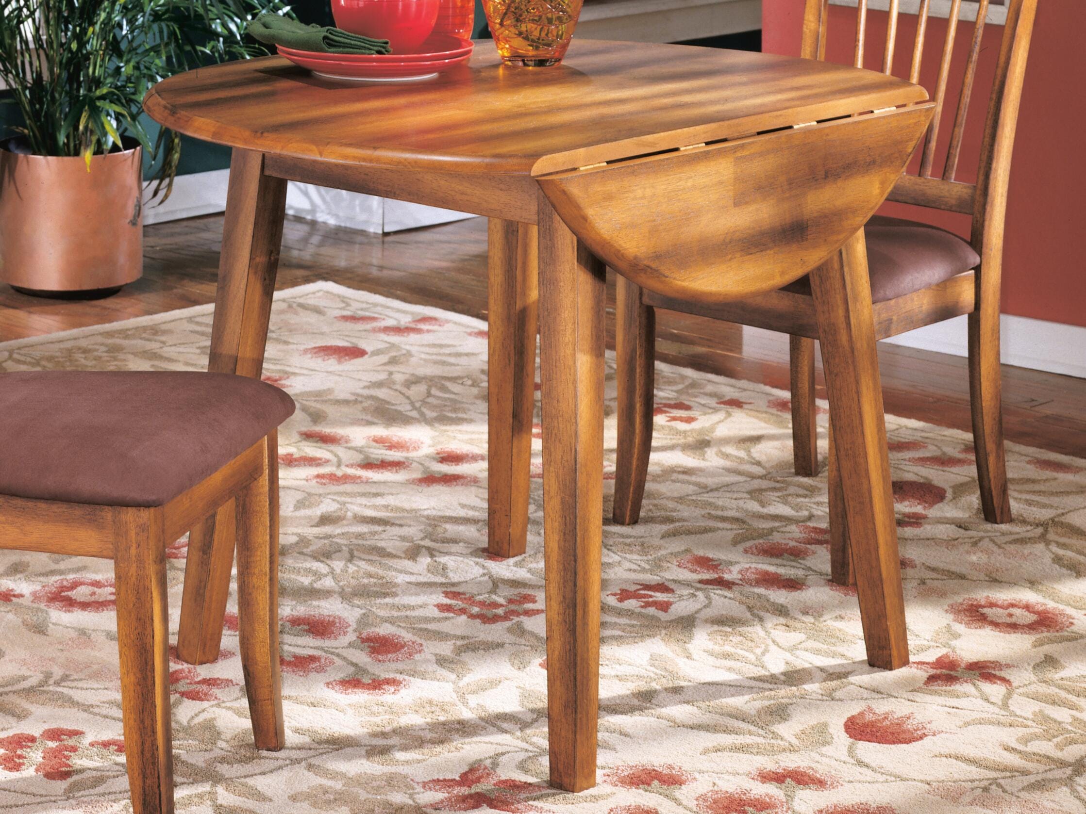 Berringer Dining Drop Leaf Table - Luxury Home Furniture (MI)