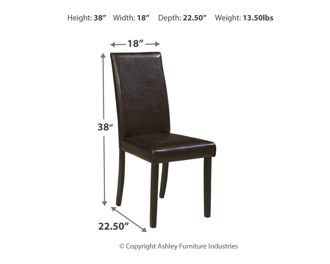 Kimonte Dining Chair Set - Luxury Home Furniture (MI)