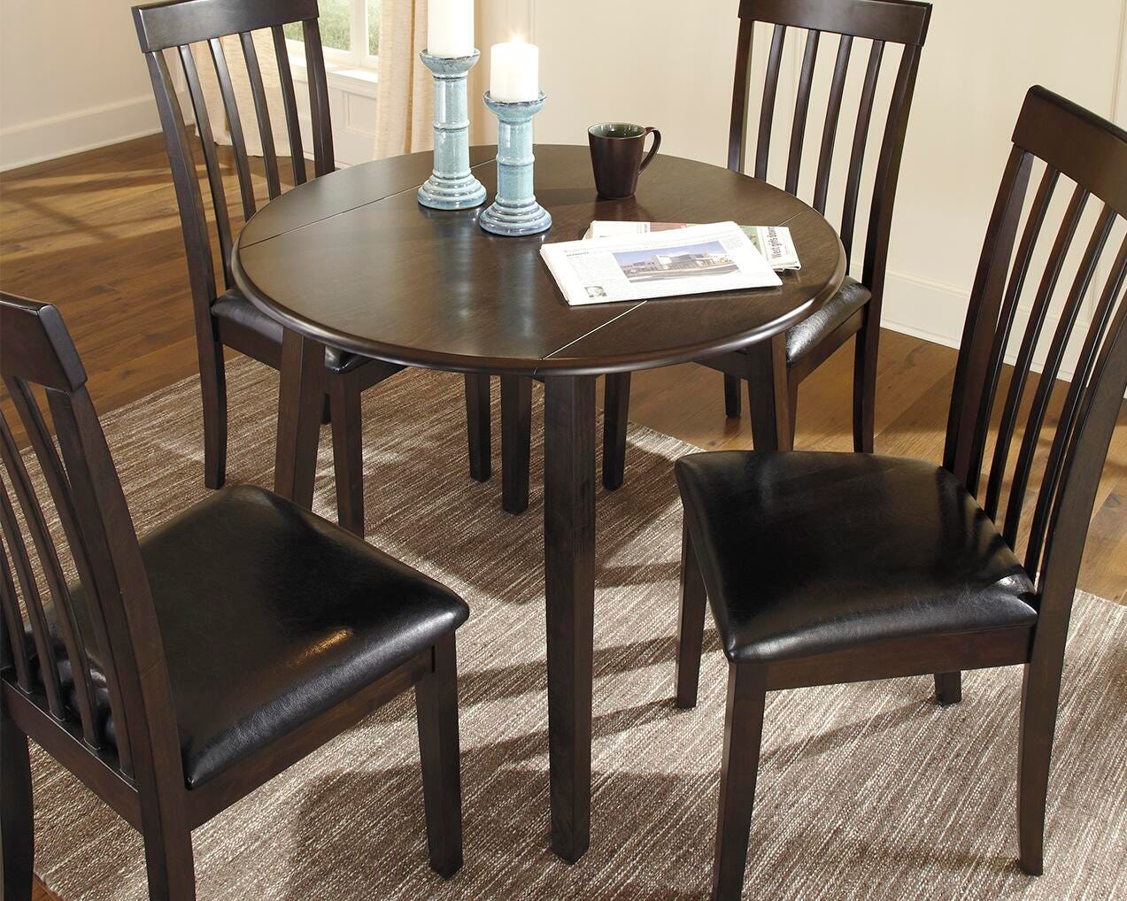 Hammis Dining Drop Leaf Table - Luxury Home Furniture (MI)