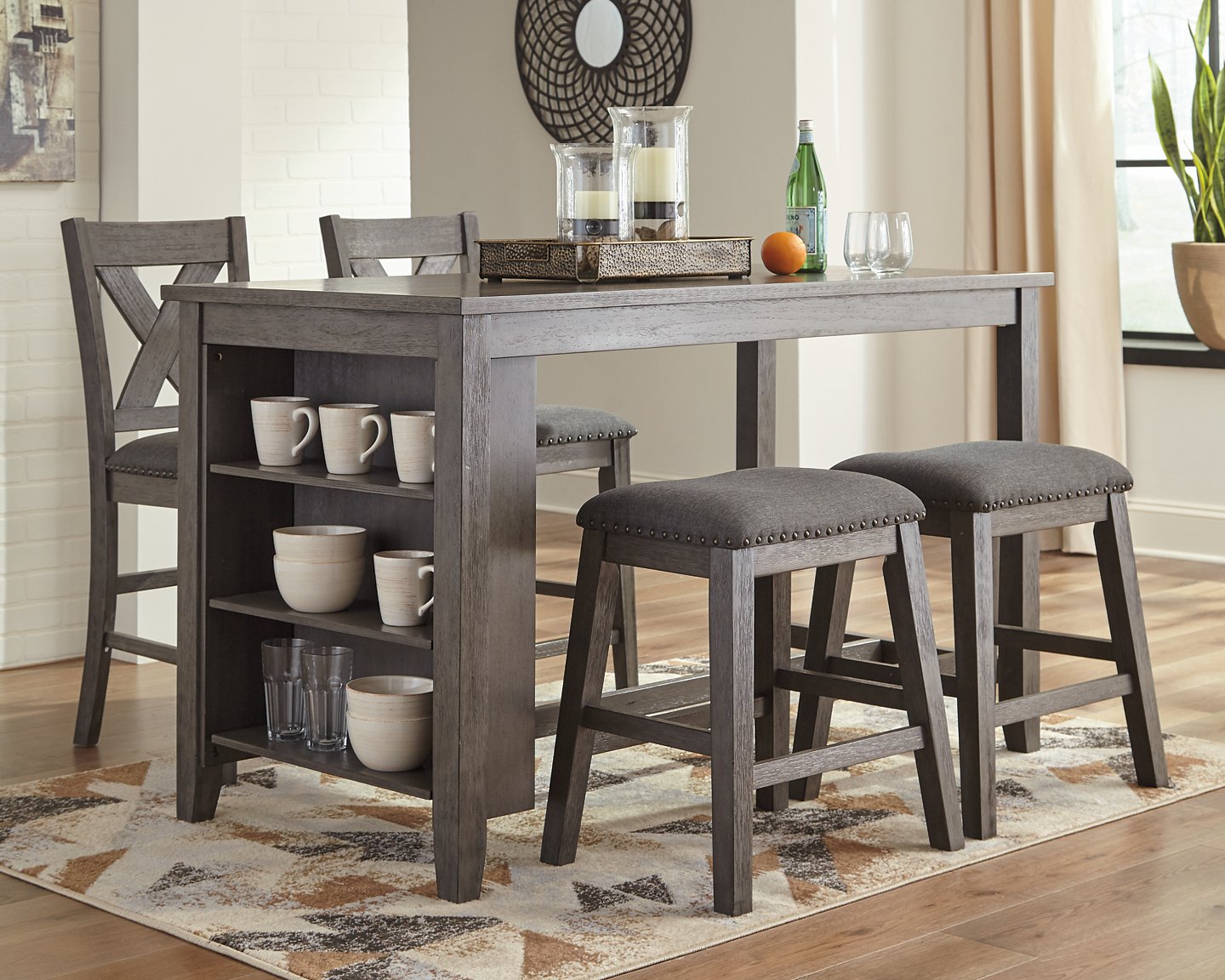 Caitbrook Counter Height Dining Set - Luxury Home Furniture (MI)