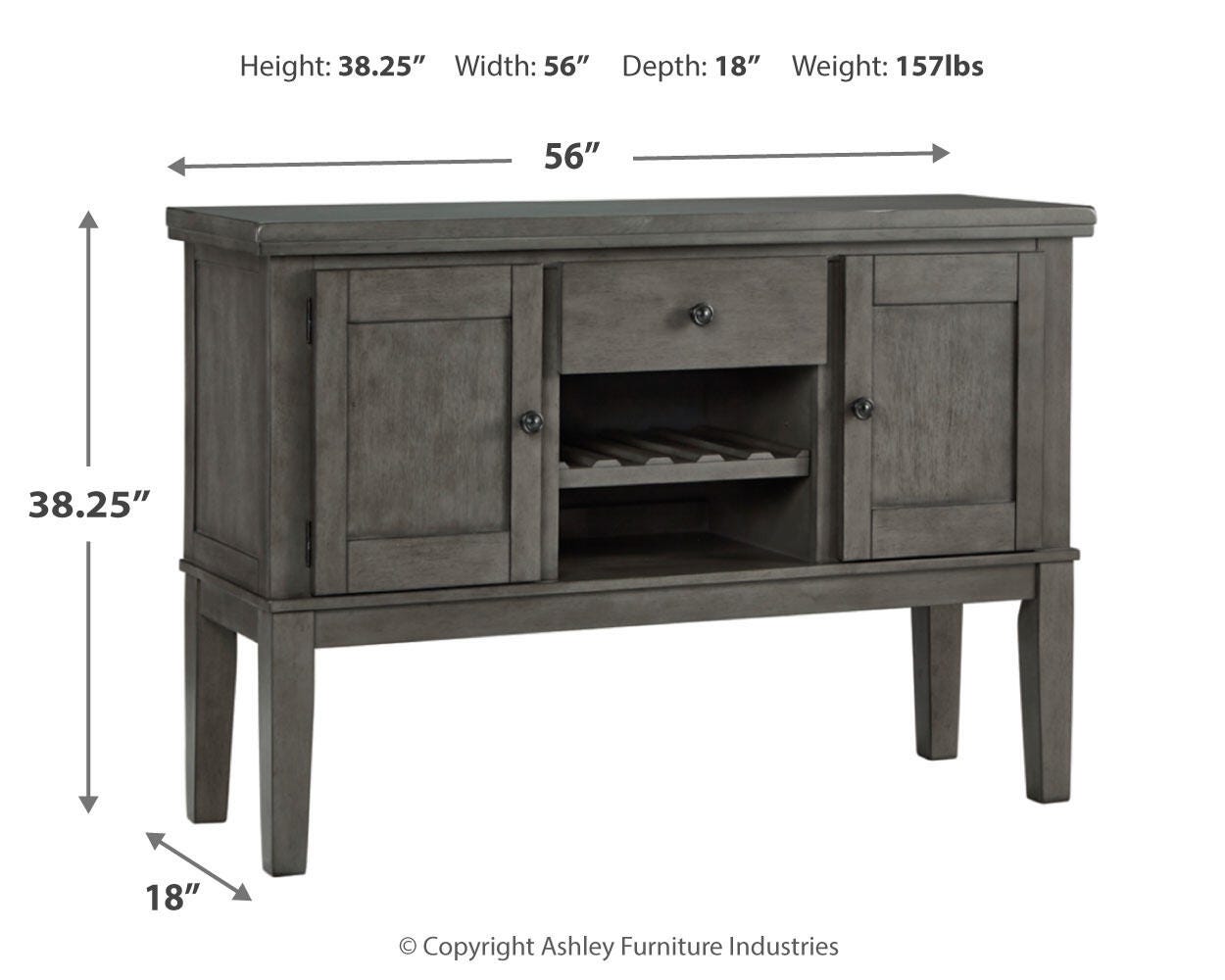 Hallanden Dining Room Set - Luxury Home Furniture (MI)