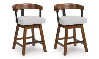 Ralene Counter Height Barstool (Set of 2) - Luxury Home Furniture (MI)