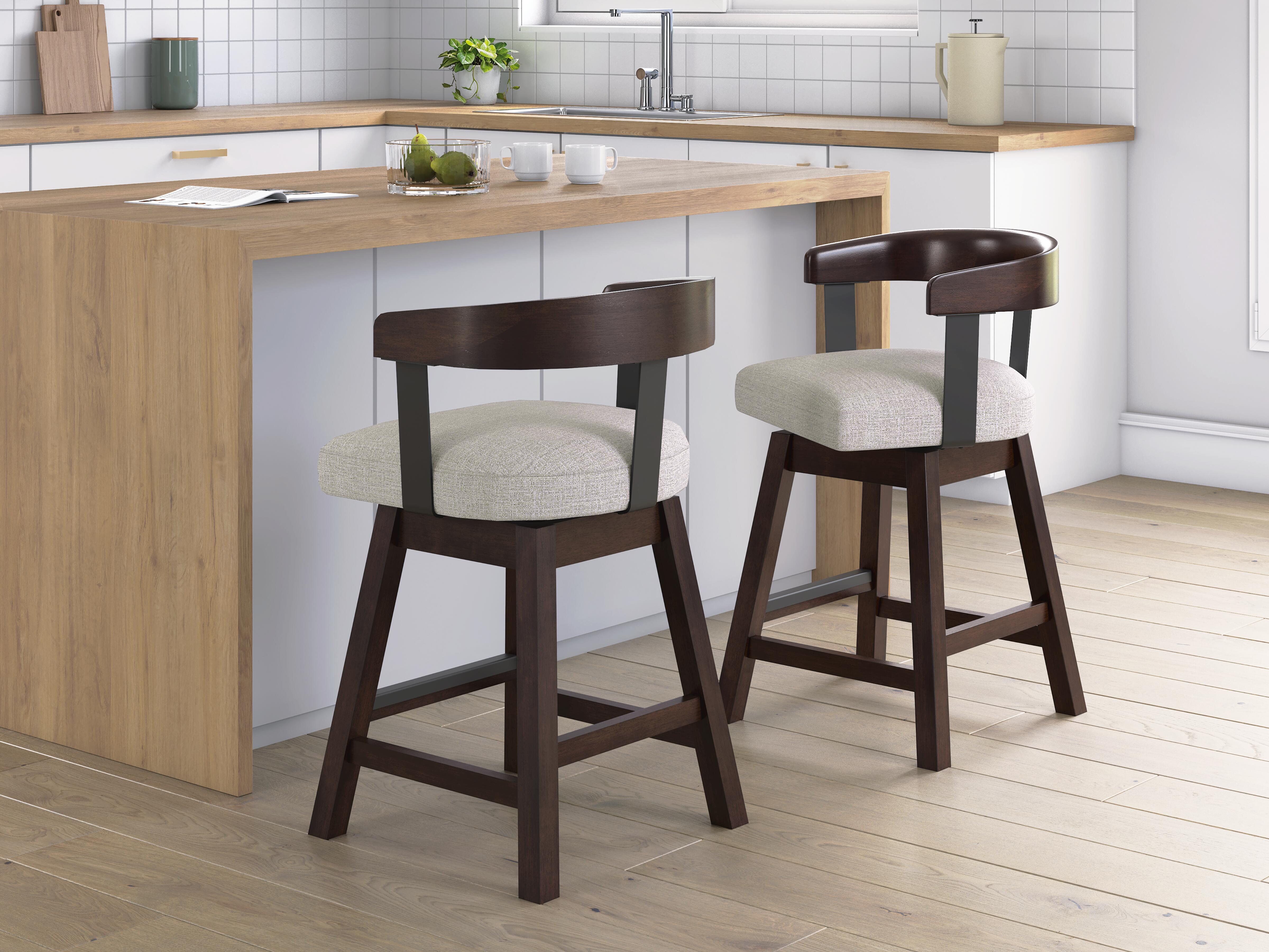 Haddigan Counter Height Barstool (Set of 2) - Luxury Home Furniture (MI)