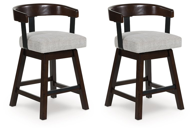 Haddigan Counter Height Barstool (Set of 2) - Luxury Home Furniture (MI)