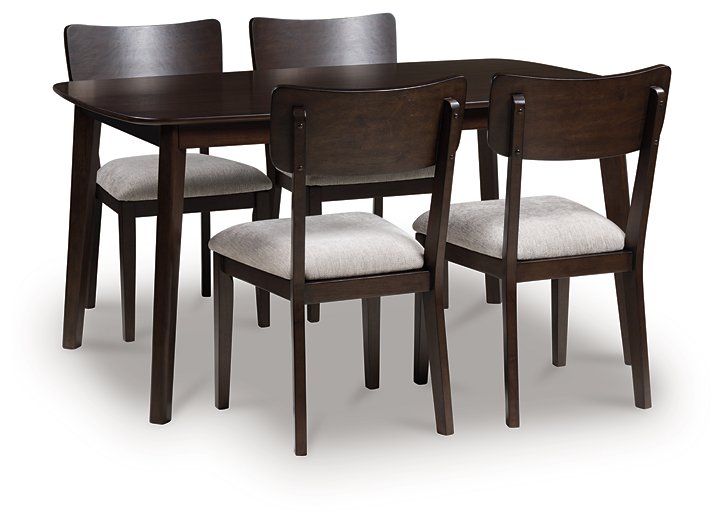 Mallenette Dining Table and 4 Chairs (Set of 5) - Luxury Home Furniture (MI)