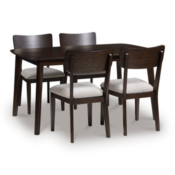 Mallenette Dining Table and 4 Chairs (Set of 5) - Luxury Home Furniture (MI)