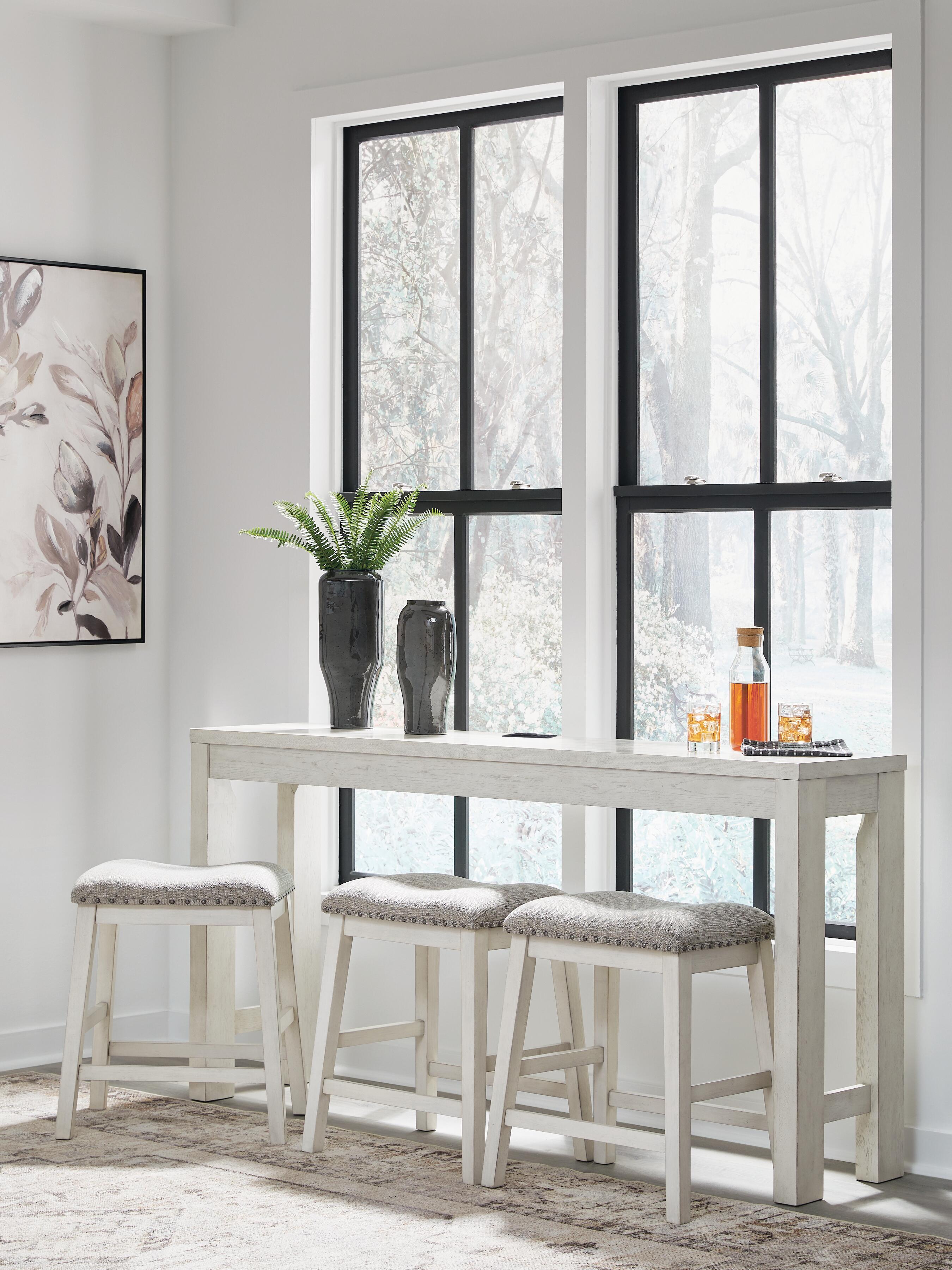 Robbinsdale Counter Height Dining Table and 3 Barstools Set - Luxury Home Furniture (MI)