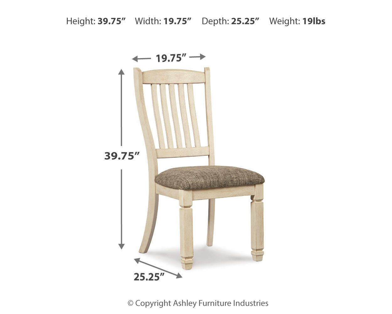 Bolanburg Dining Chair Set - Luxury Home Furniture (MI)