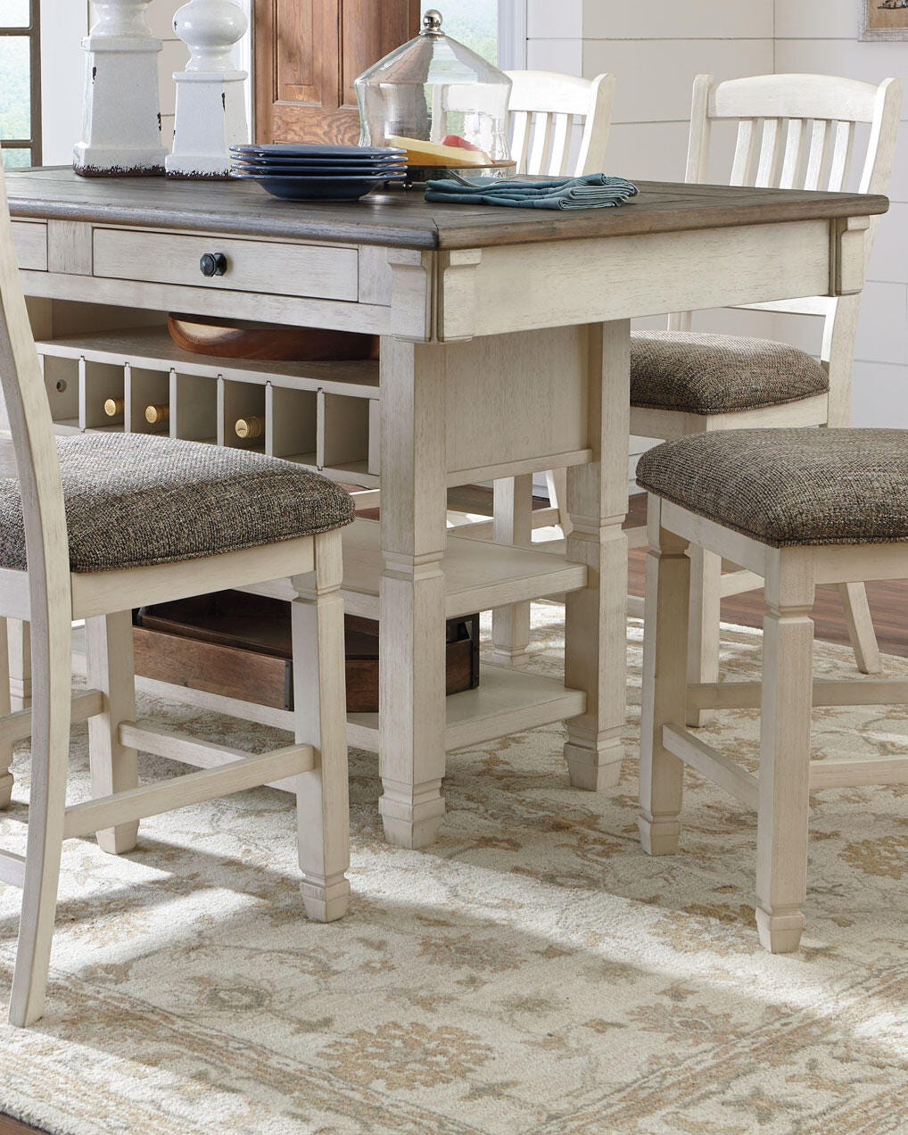 Bolanburg Counter Height Dining Table - Luxury Home Furniture (MI)
