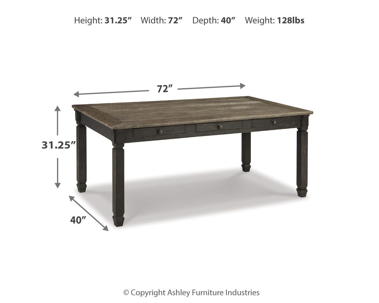 Tyler Creek Dining Set - Luxury Home Furniture (MI)