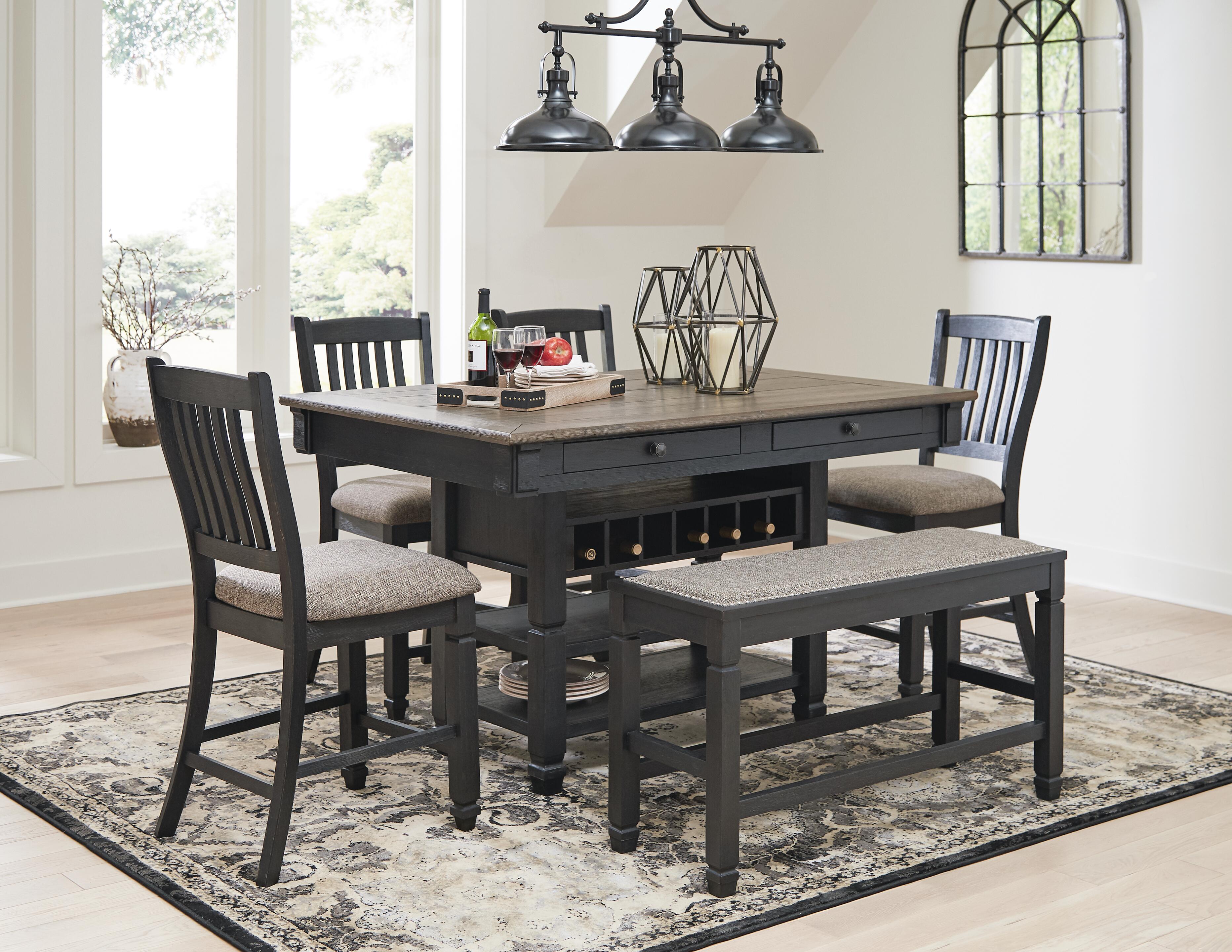 Tyler Creek Counter Height Dining Set - Luxury Home Furniture (MI)