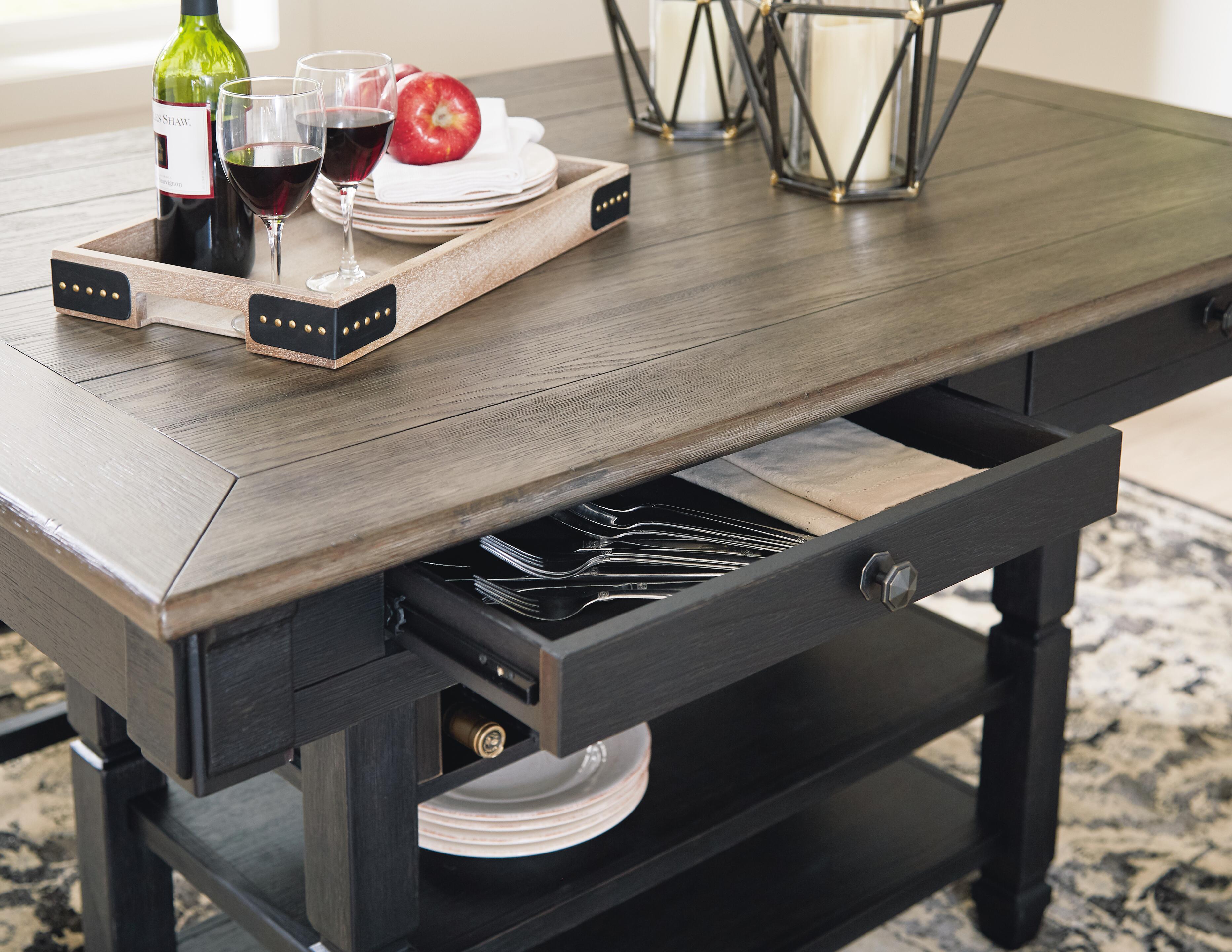 Tyler Creek Counter Height Dining Set - Luxury Home Furniture (MI)