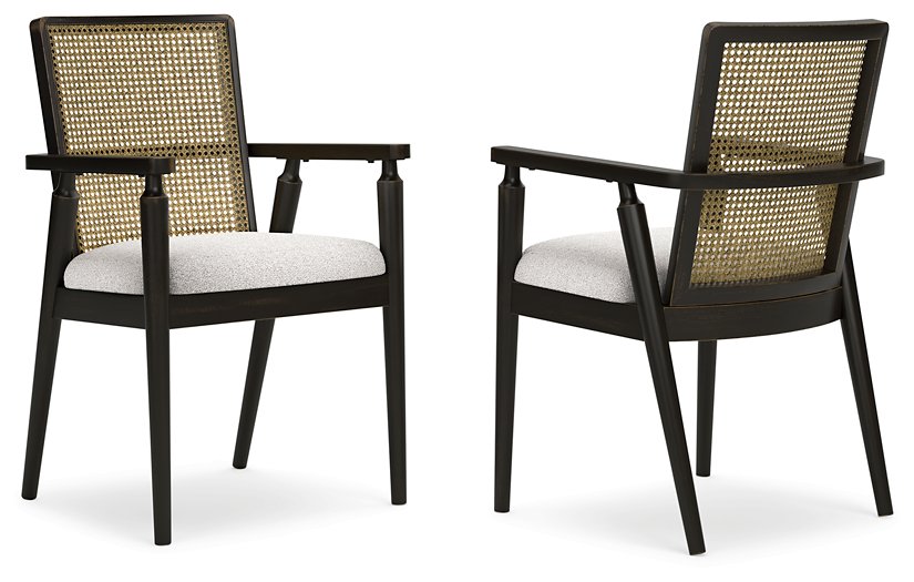 Galliden Dining Arm Chair - Luxury Home Furniture (MI)