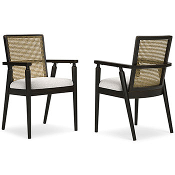 Galliden Dining Arm Chair - Luxury Home Furniture (MI)