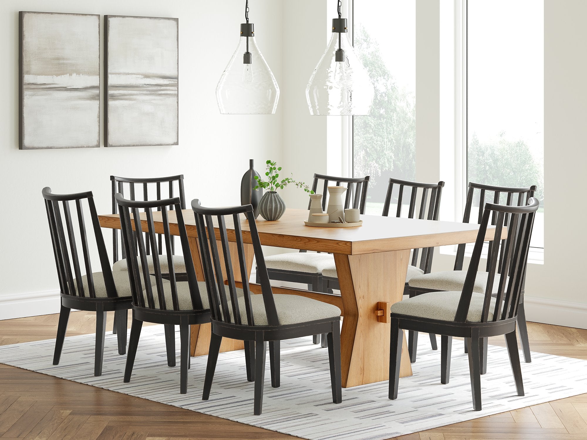 Galliden Dining Room Set - Luxury Home Furniture (MI)