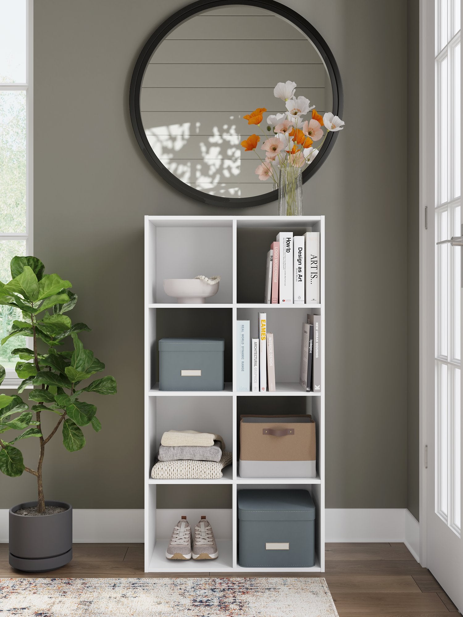 Onita Eight Cube Organizer - Luxury Home Furniture (MI)