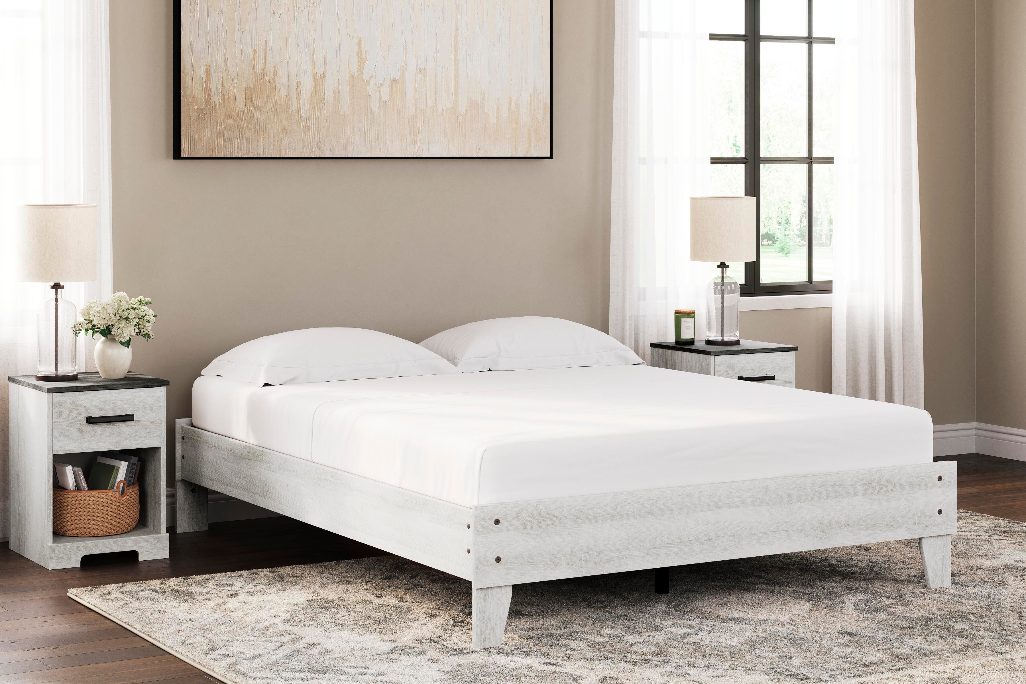 Shawburn Queen Platform Bed - Luxury Home Furniture (MI)