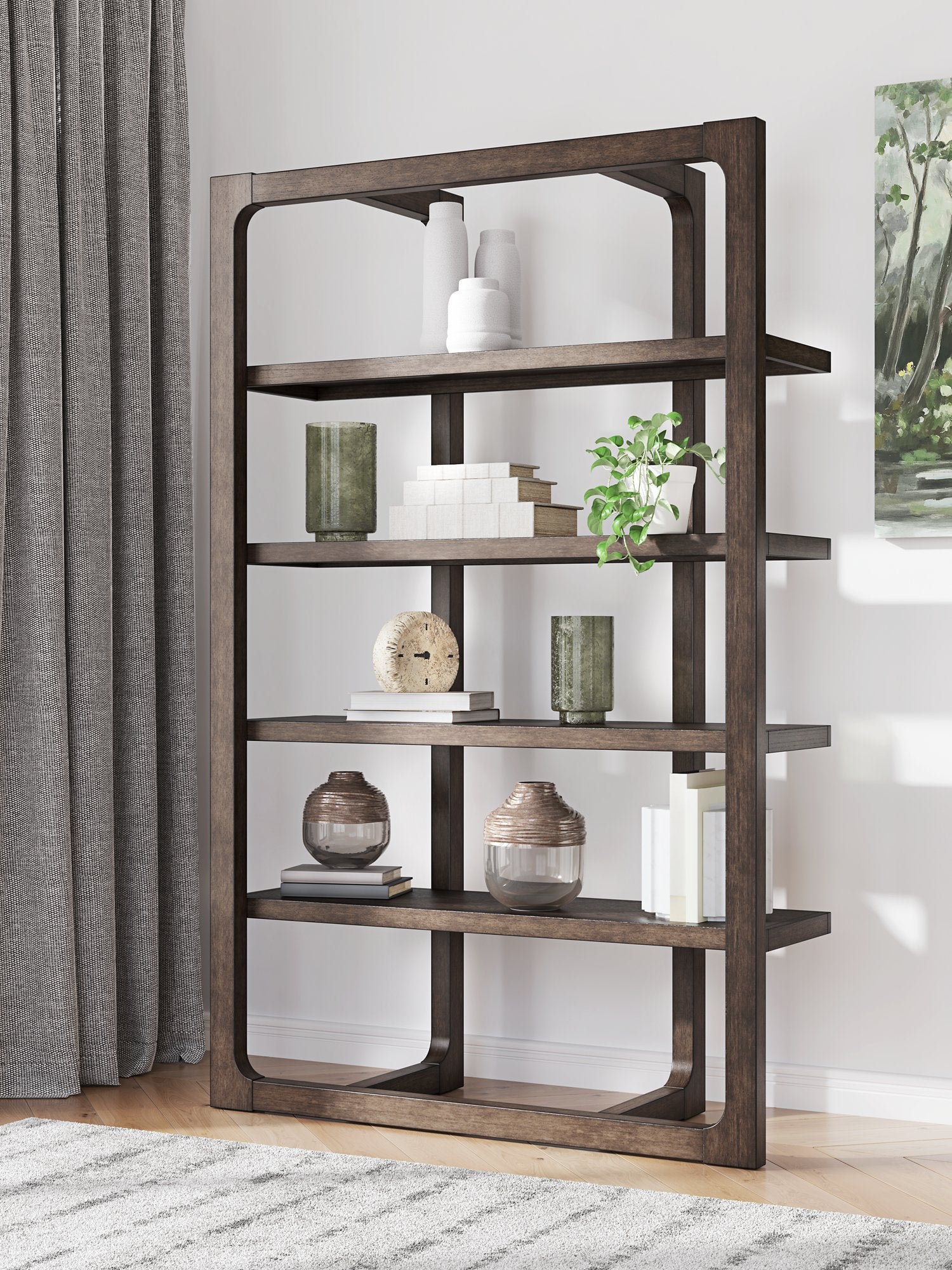 Breckington 76" Bookcase - Luxury Home Furniture (MI)
