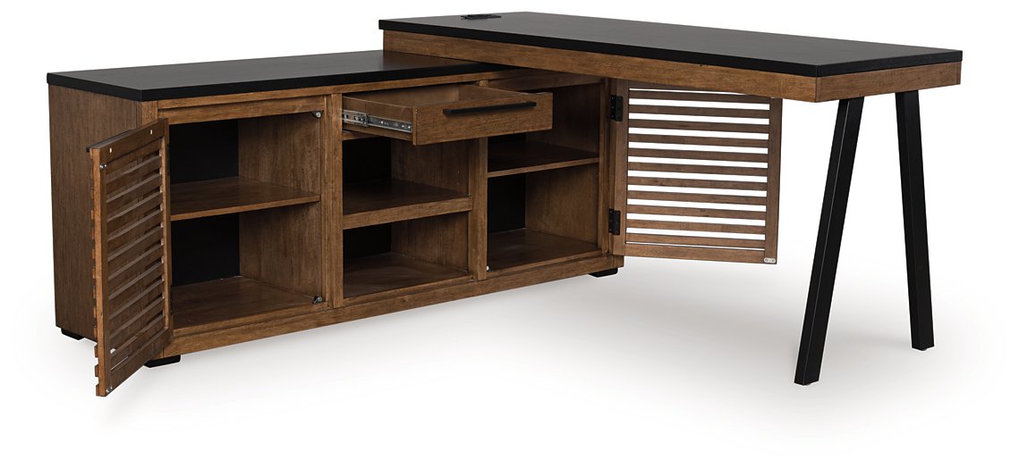 Kallari Credenza with Desk Return - Luxury Home Furniture (MI)