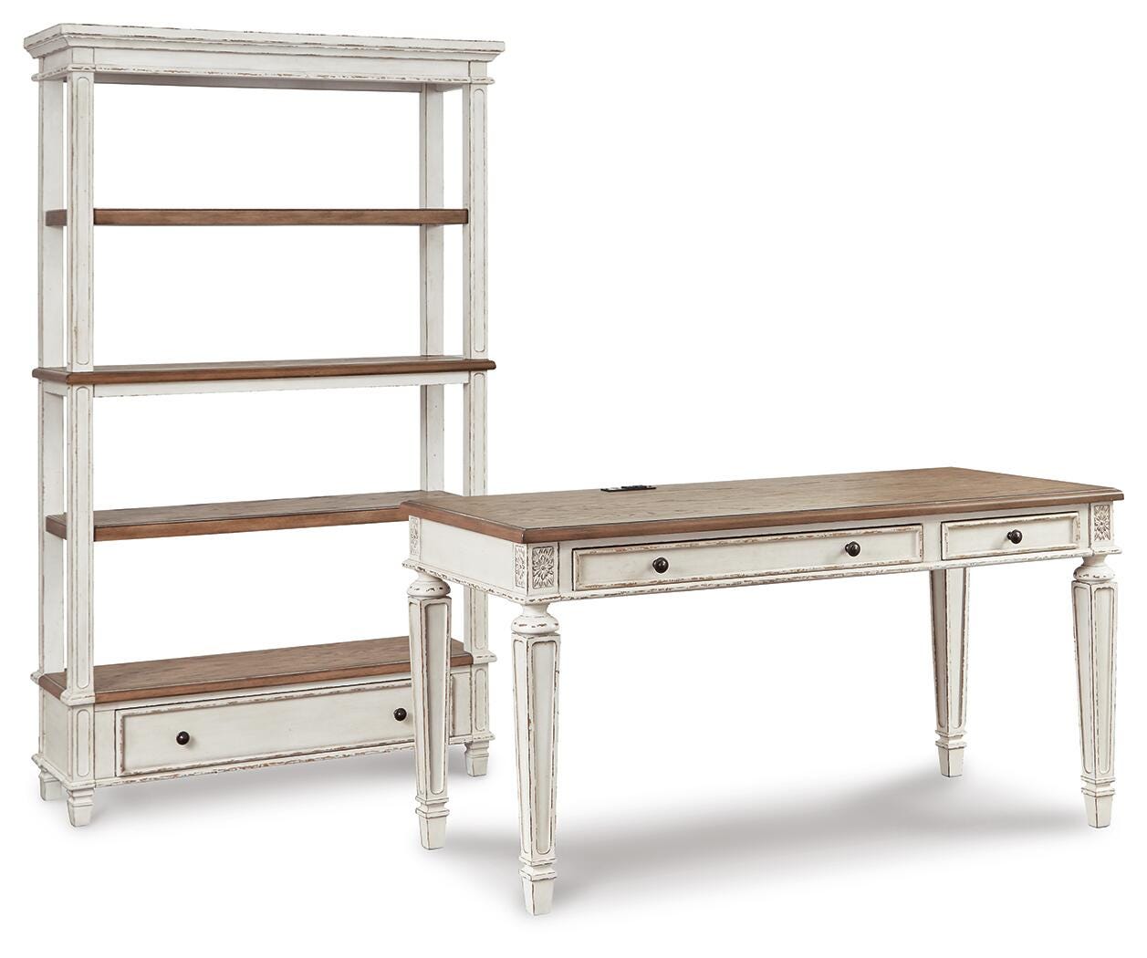 Realyn Home Office Set - Luxury Home Furniture (MI)