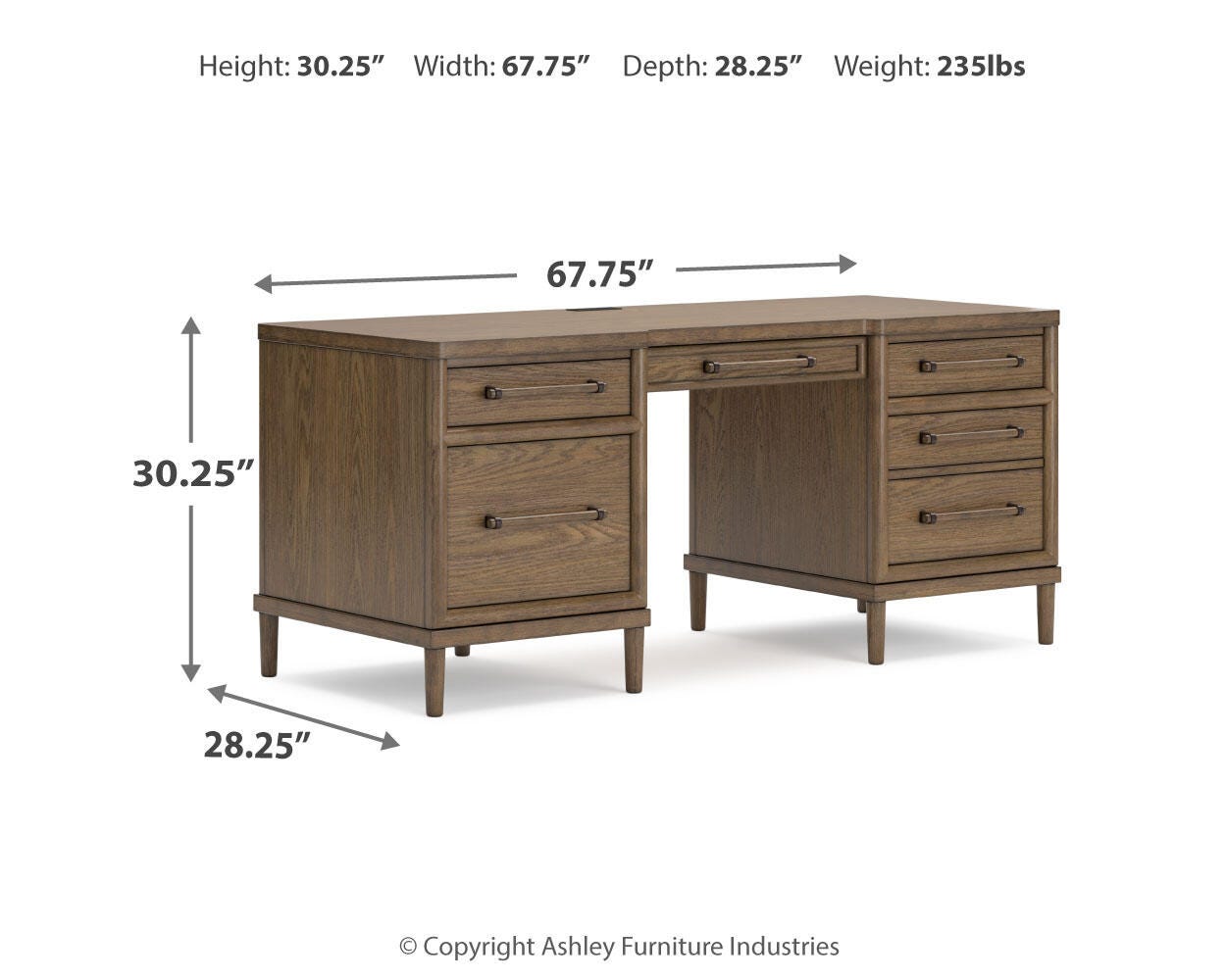 Roanhowe Home Office Set - Luxury Home Furniture (MI)