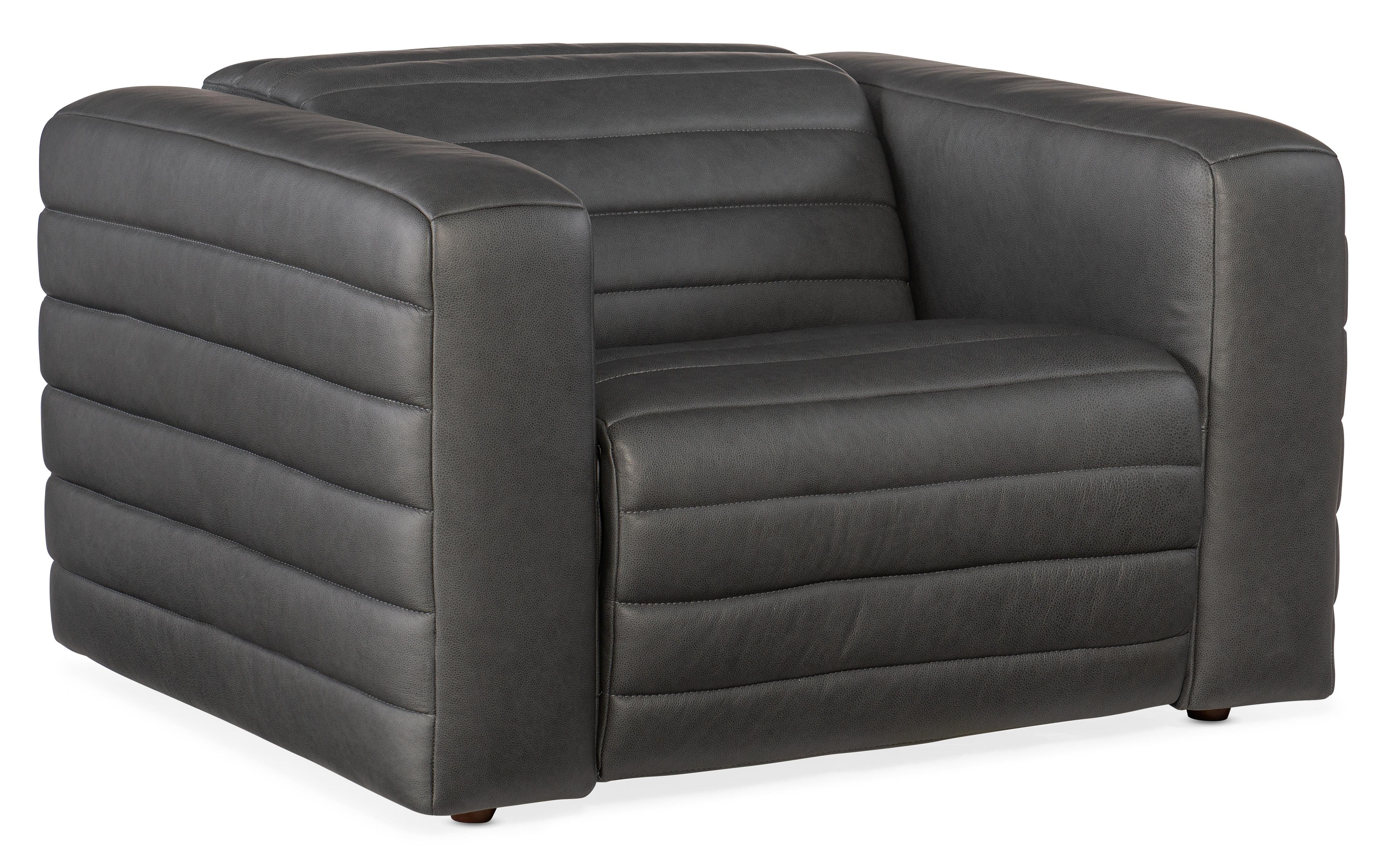 Chatelain Power Recliner with Power Headrest - SS454-P1-097