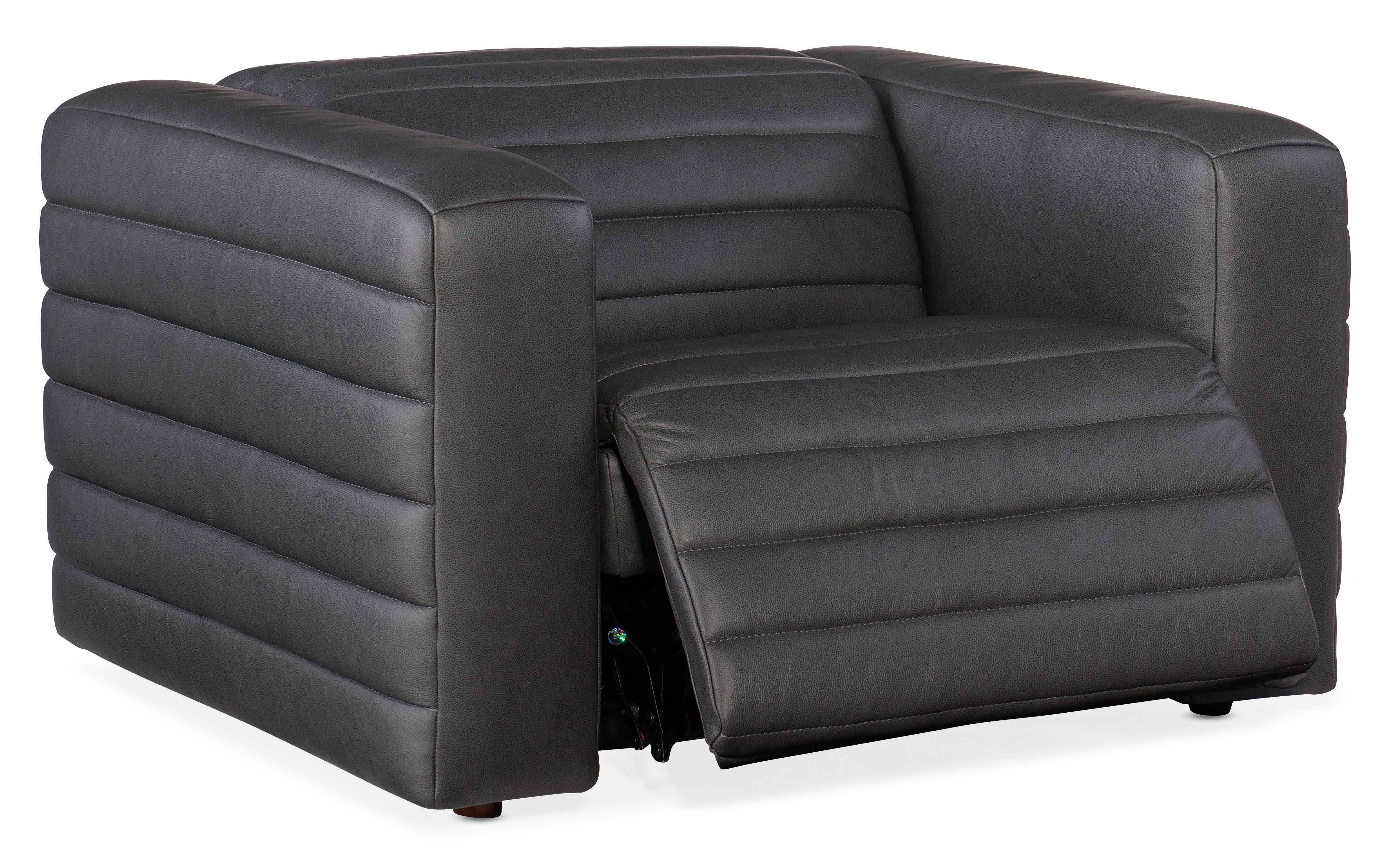 Chatelain Power Recliner with Power Headrest - SS454-P1-097