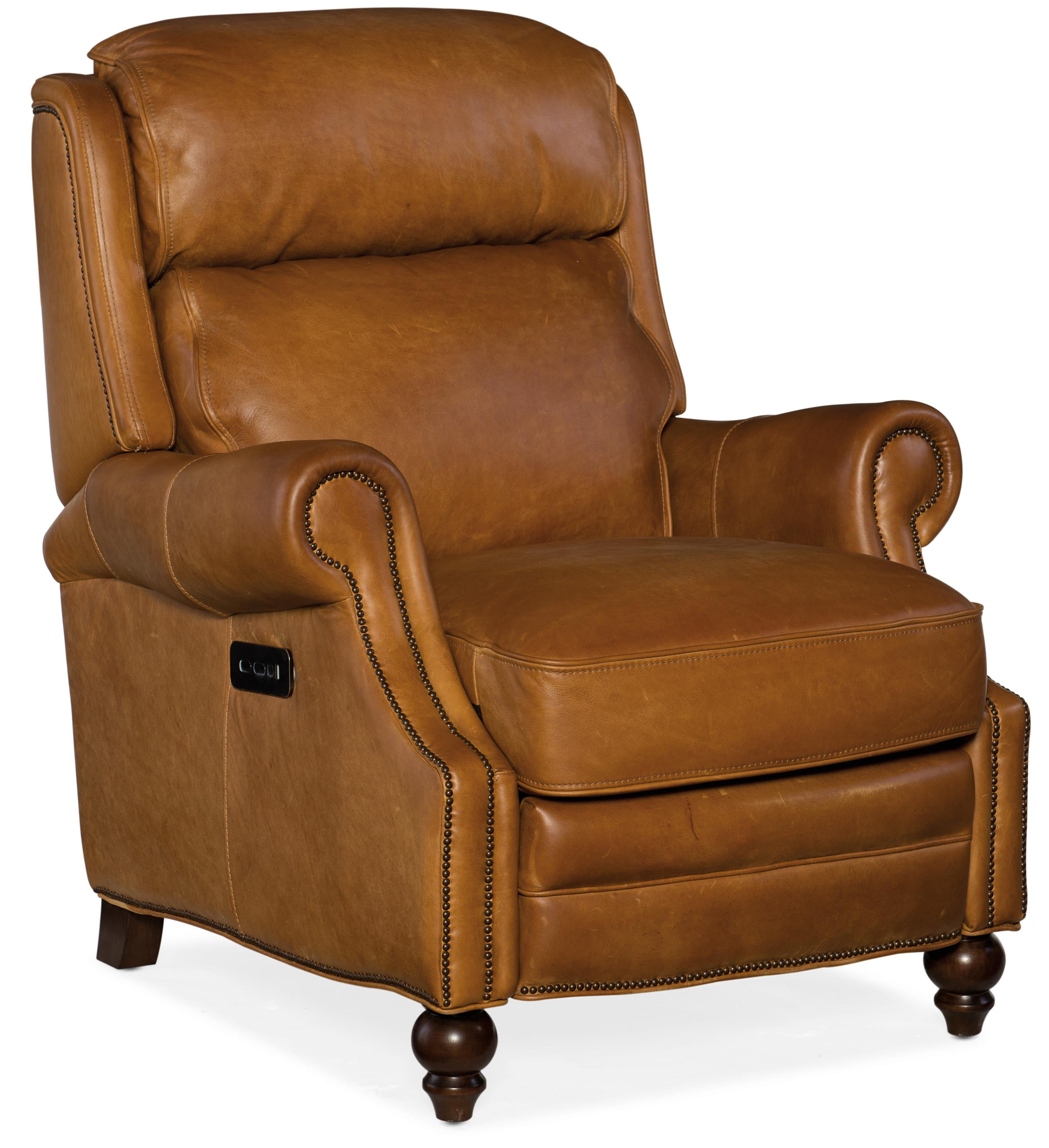 Fifer Power Recliner w/ Power Headrest - Luxury Home Furniture (MI)