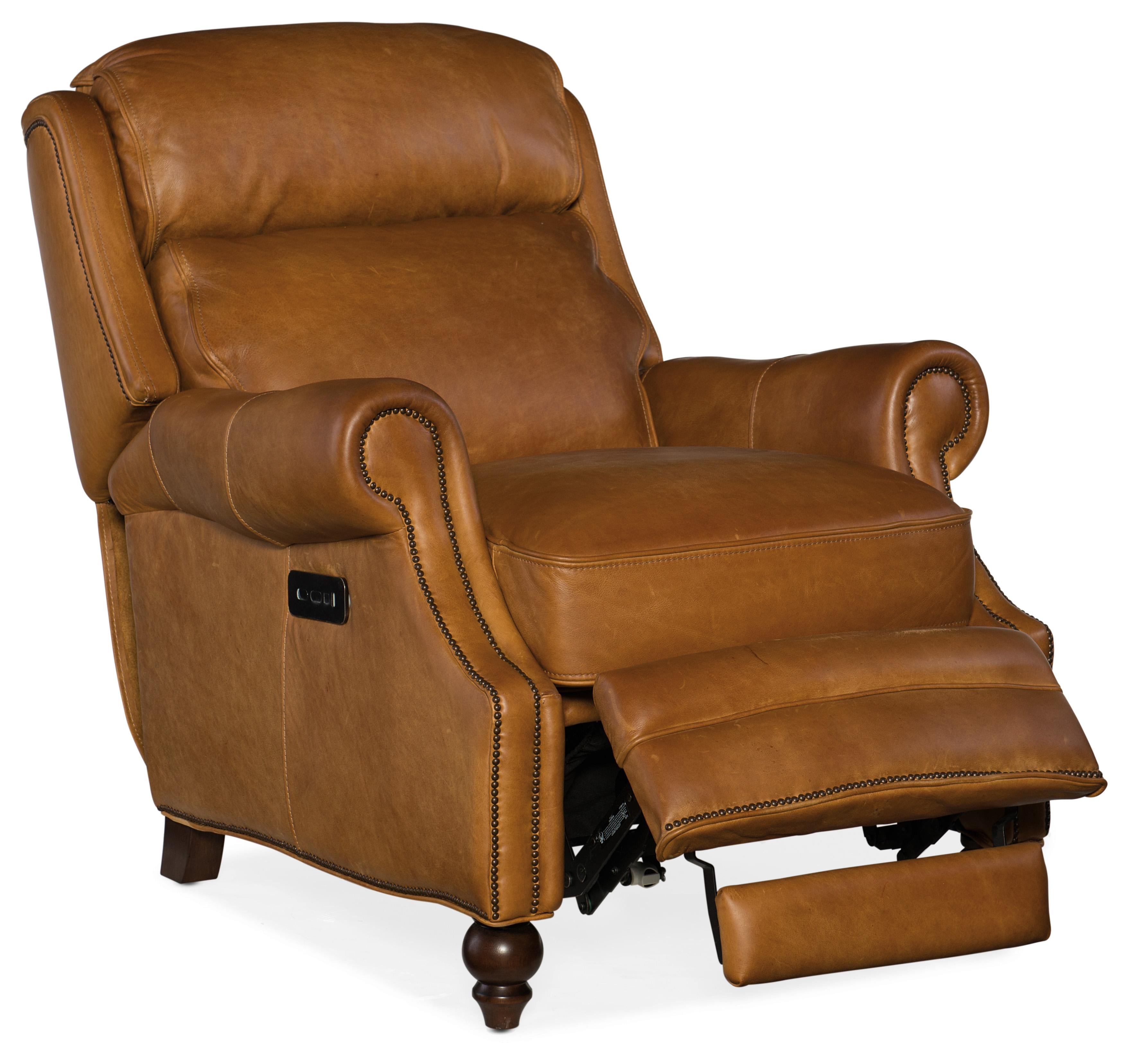 Fifer Power Recliner w/ Power Headrest - Luxury Home Furniture (MI)