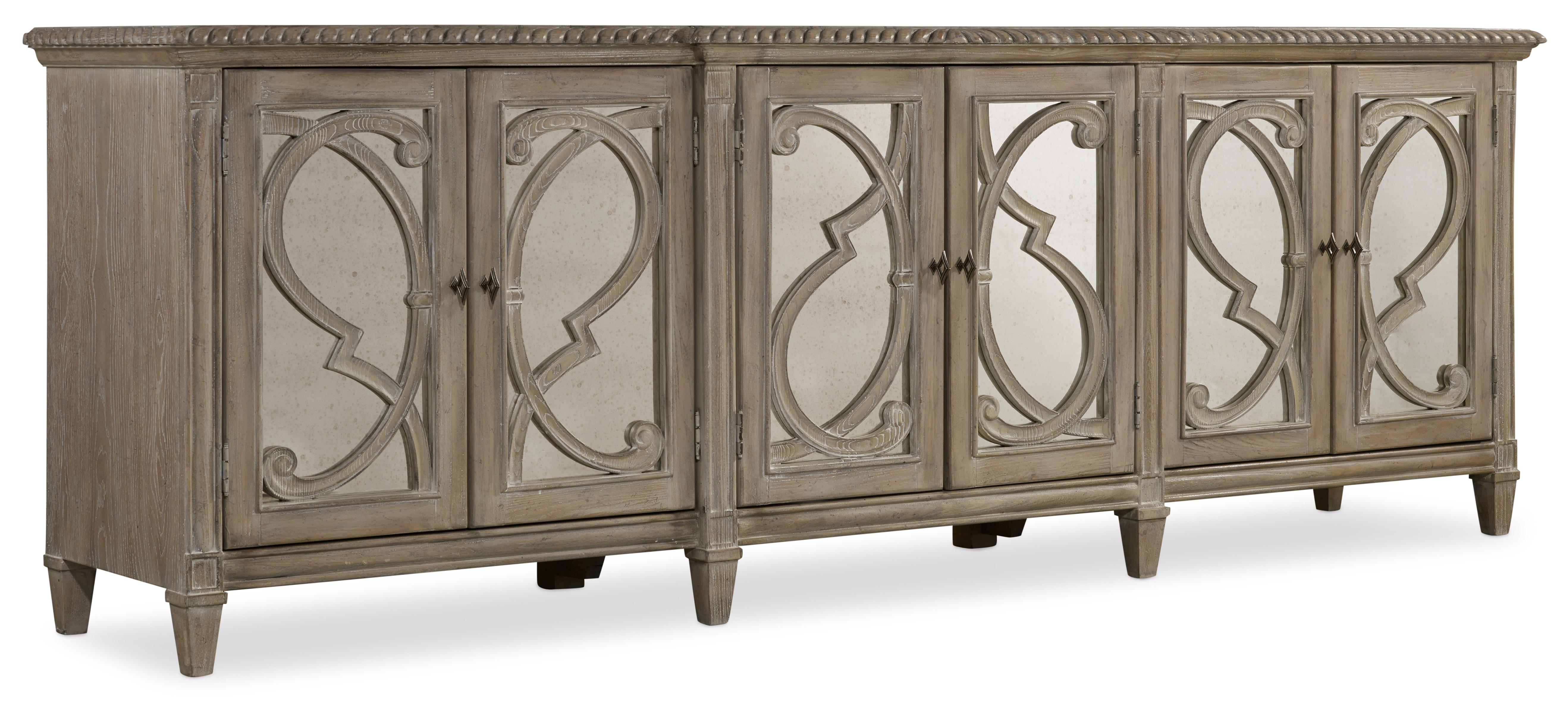 Melange Six Door Console - Luxury Home Furniture (MI)