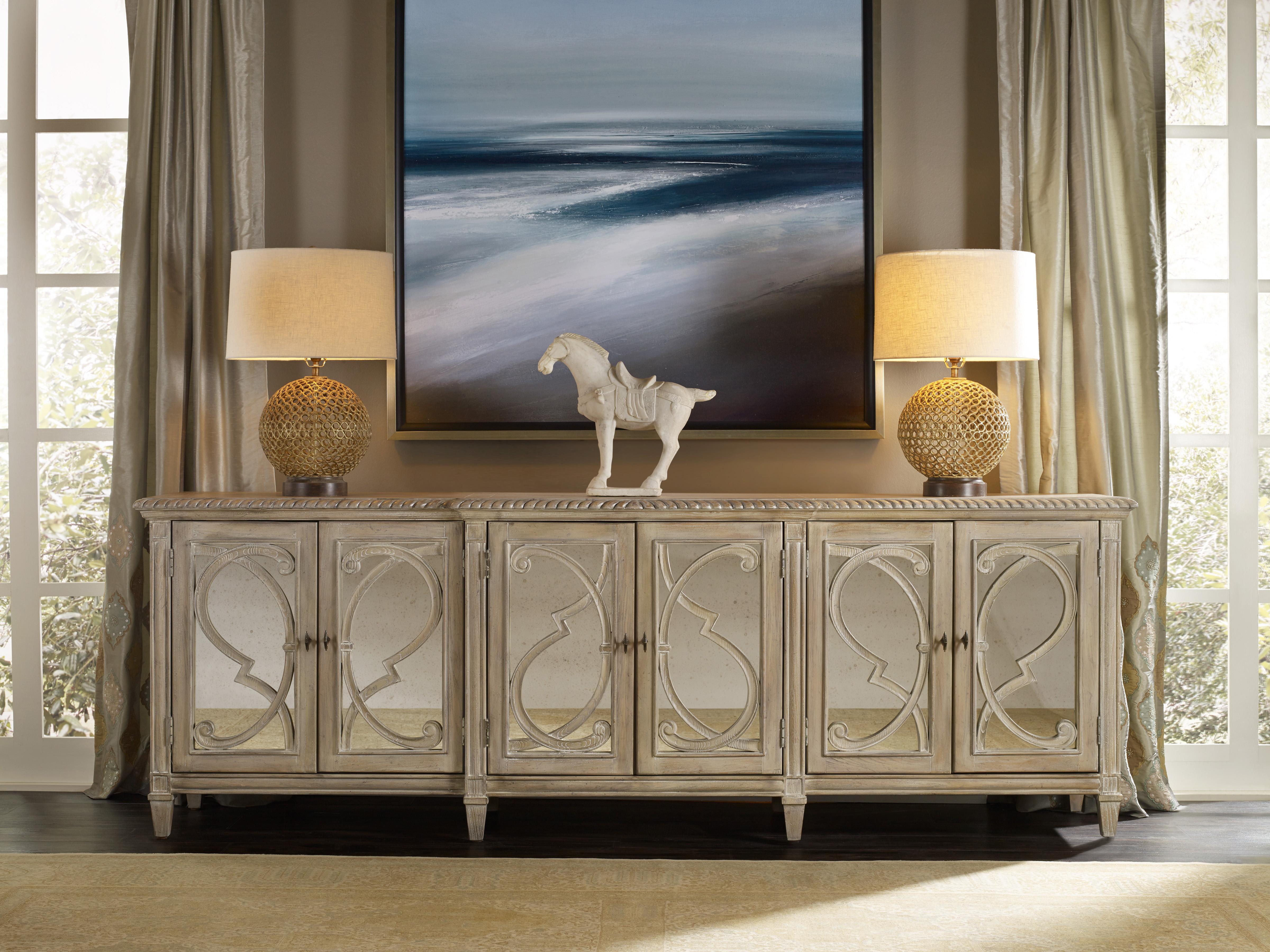 Melange Six Door Console - Luxury Home Furniture (MI)