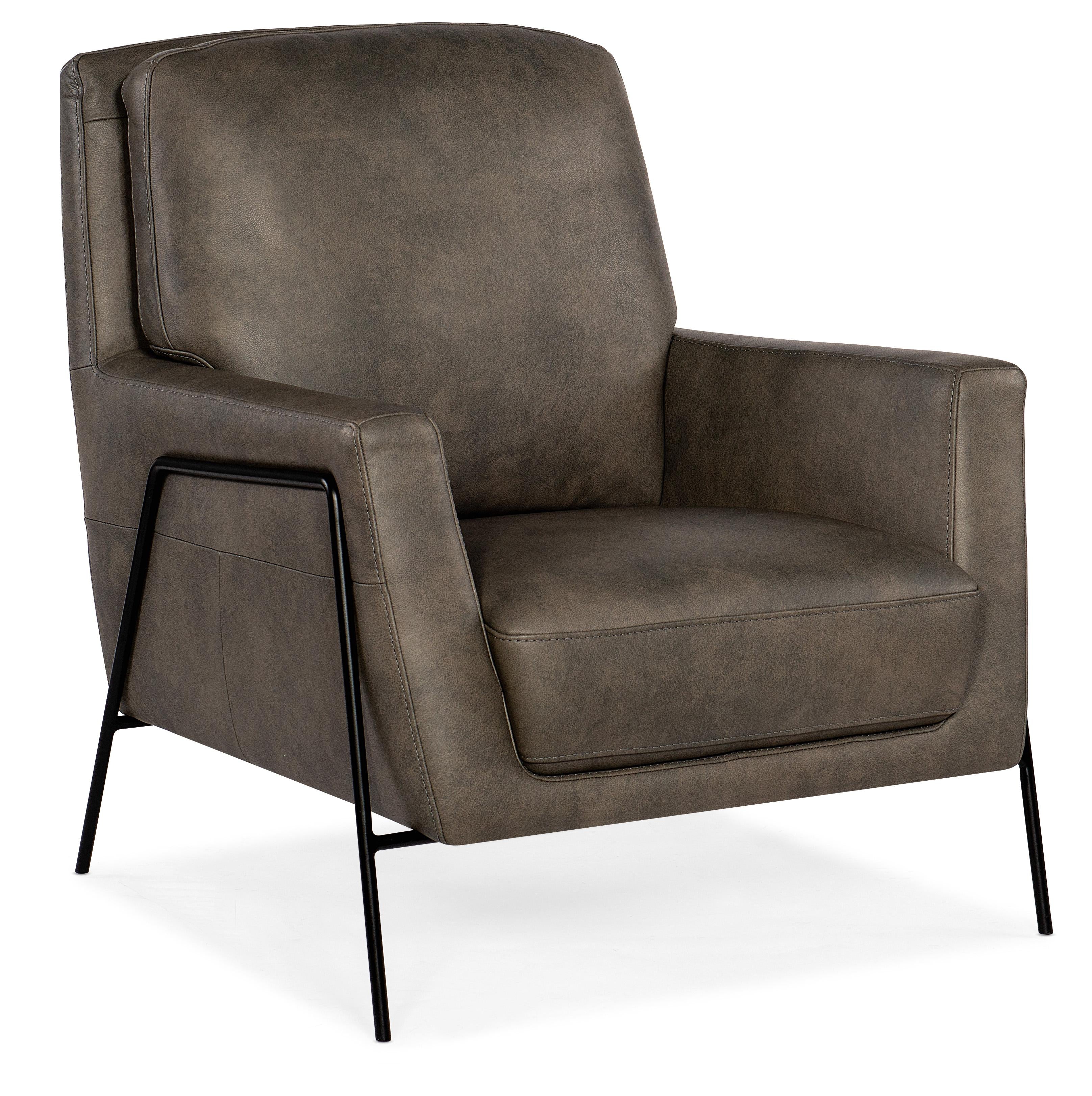 Amette Metal Frame Club Chair - CC452-093 - Luxury Home Furniture (MI)