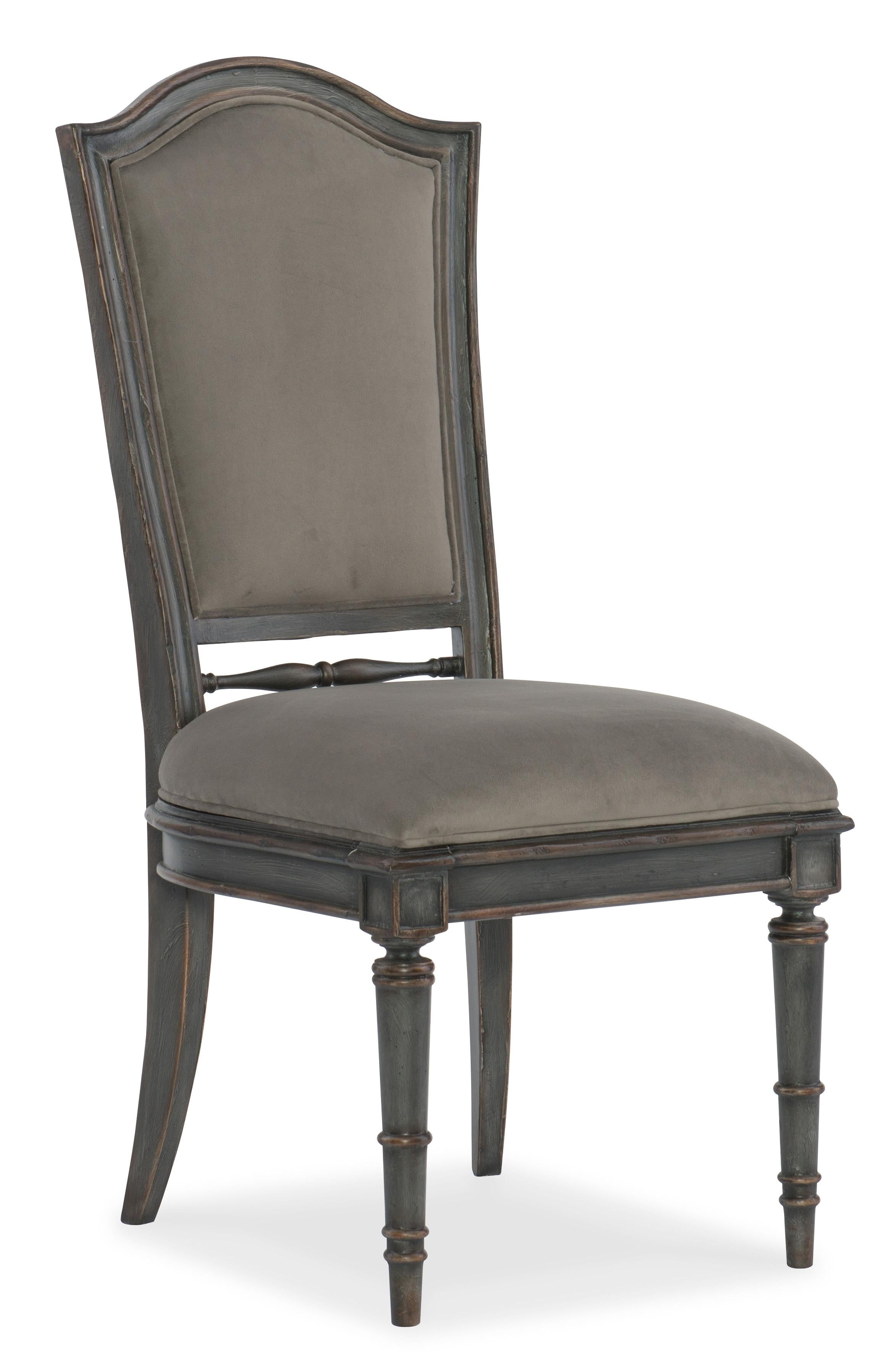 Arabella Upholstered Back Side Chair - 2 per carton/price ea - Luxury Home Furniture (MI)