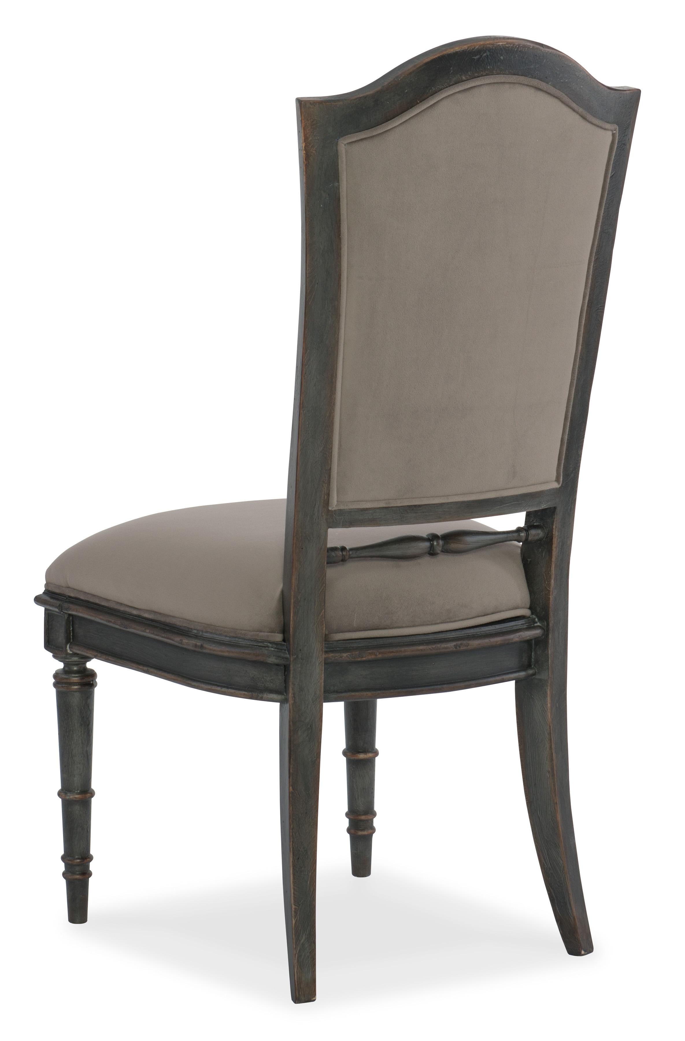 Arabella Upholstered Back Side Chair - 2 per carton/price ea - Luxury Home Furniture (MI)