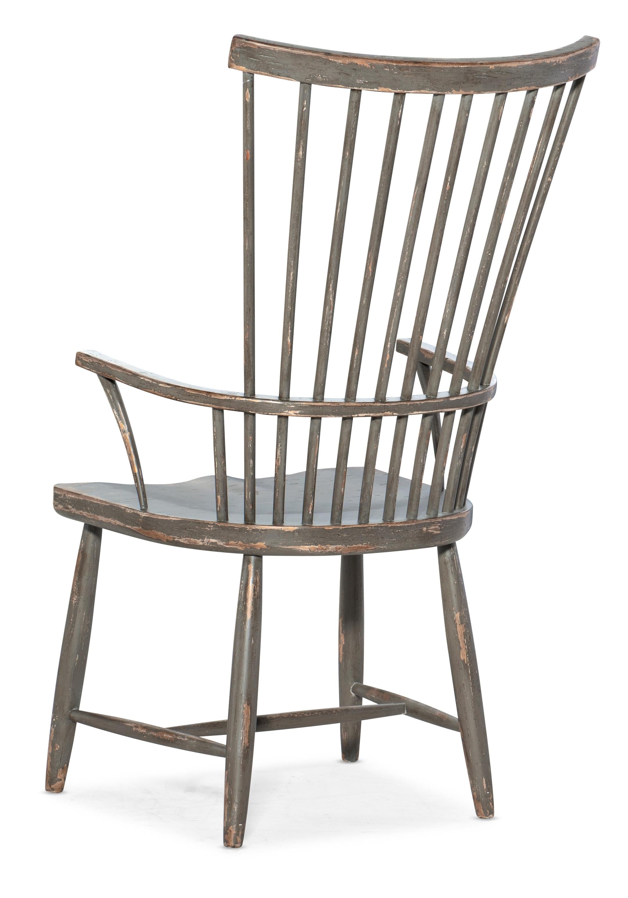 Alfresco Marzano Windsor Arm Chair - 2 per carton/price ea - Luxury Home Furniture (MI)